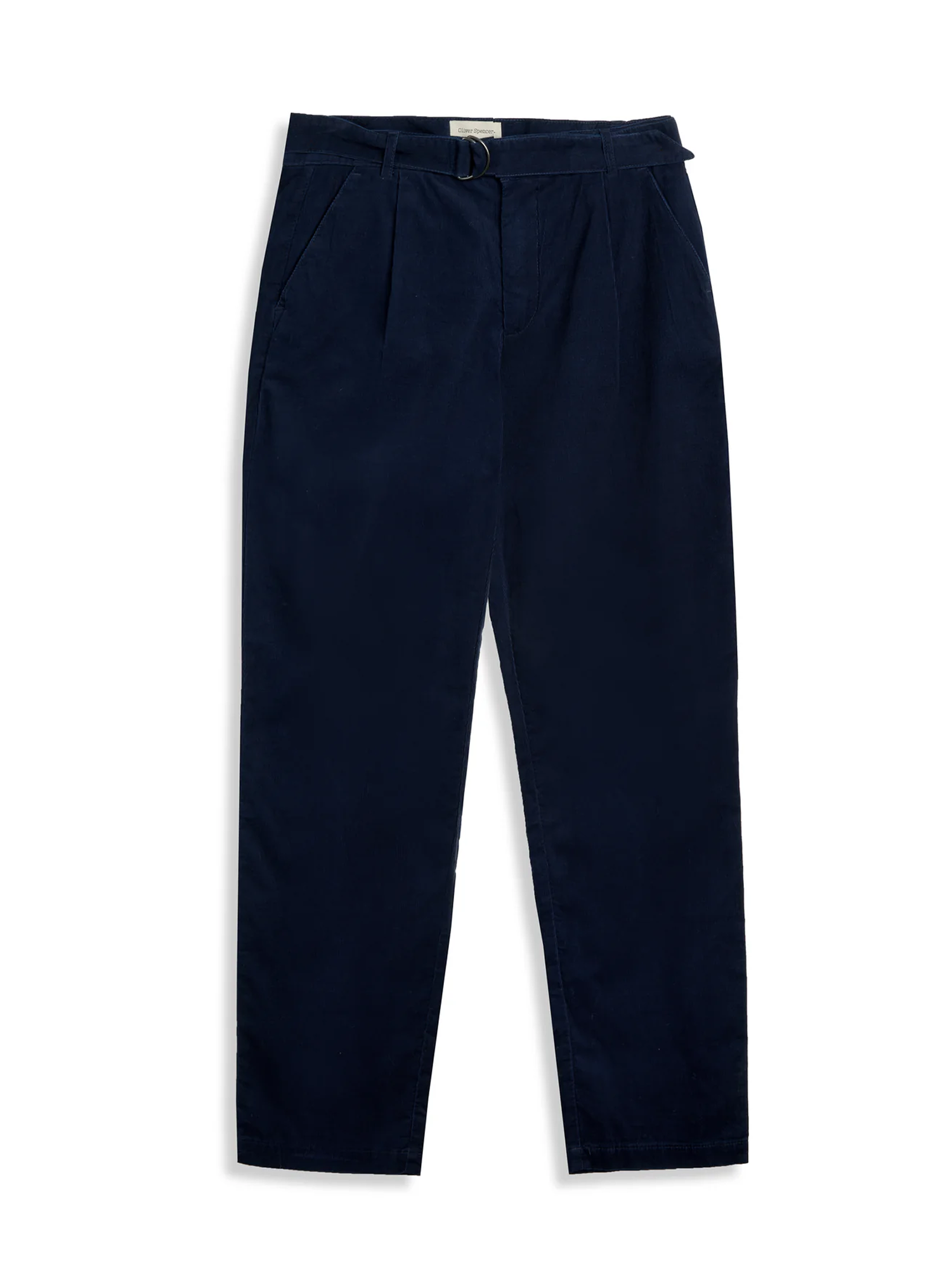 Belted Trousers Newson Cord Indigo