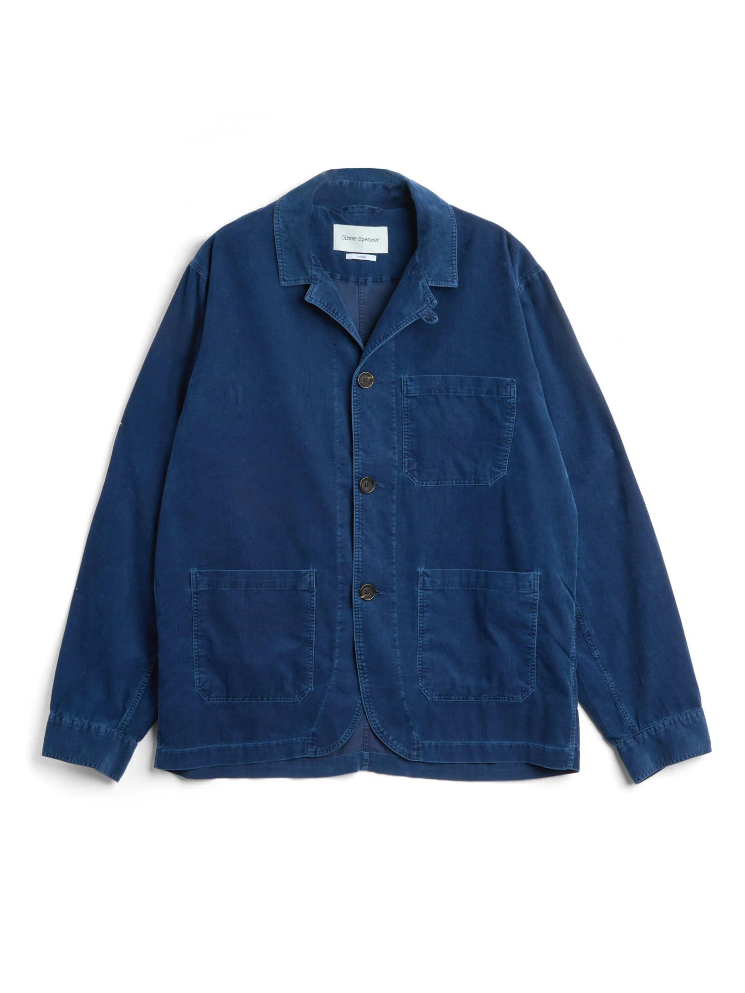 Bradwell Jacket Newson Cord Indigo