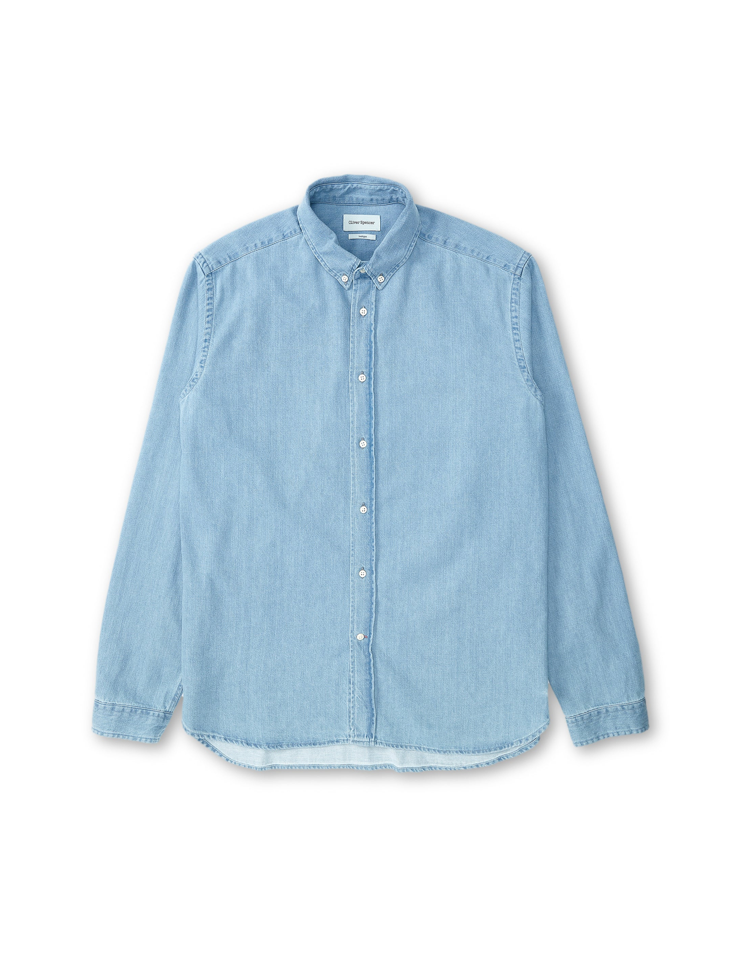 Brook Shirt Mullins Denim Indigo Light
