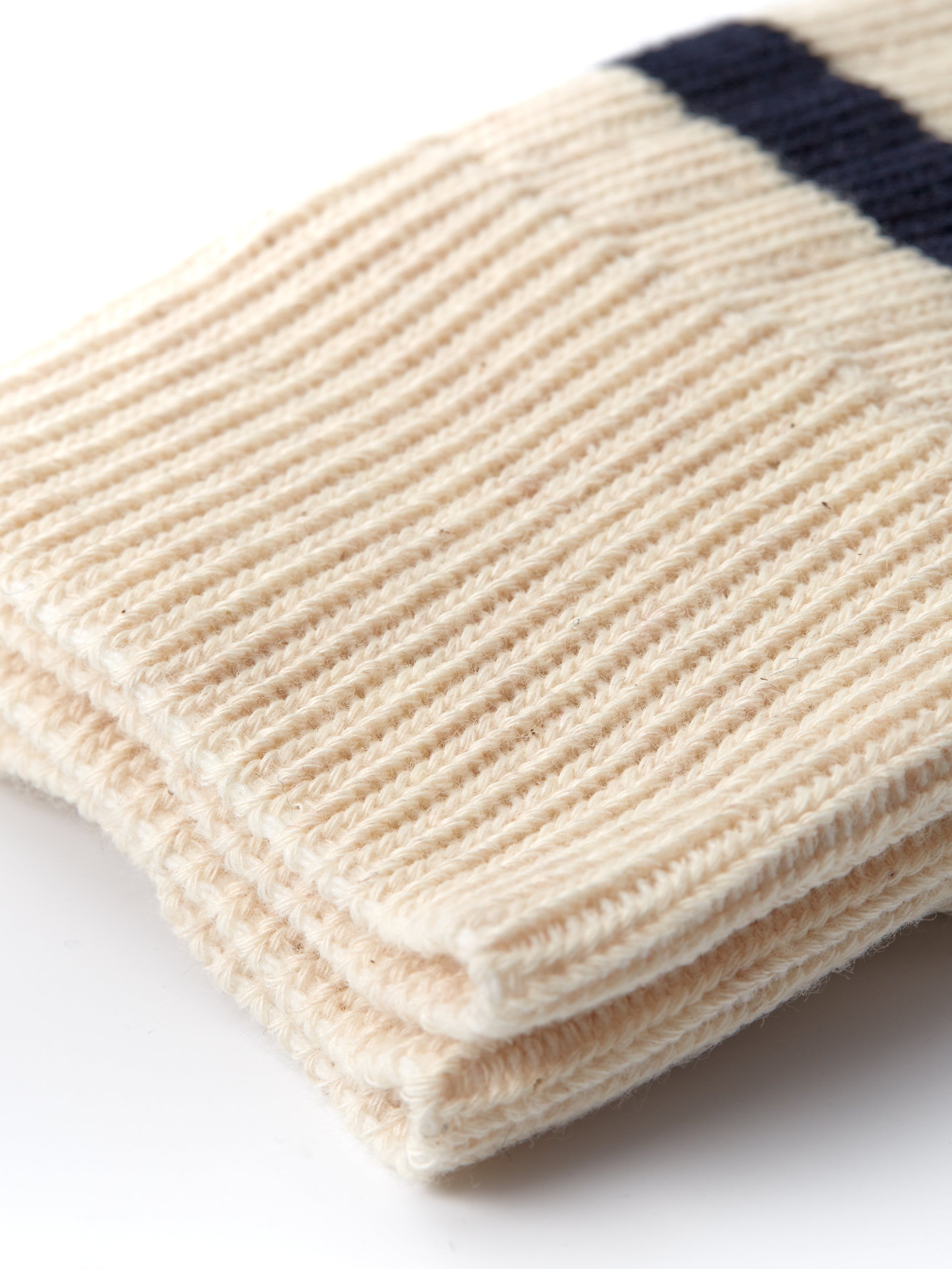 Polperro Socks Albion Cream/Sky Blue