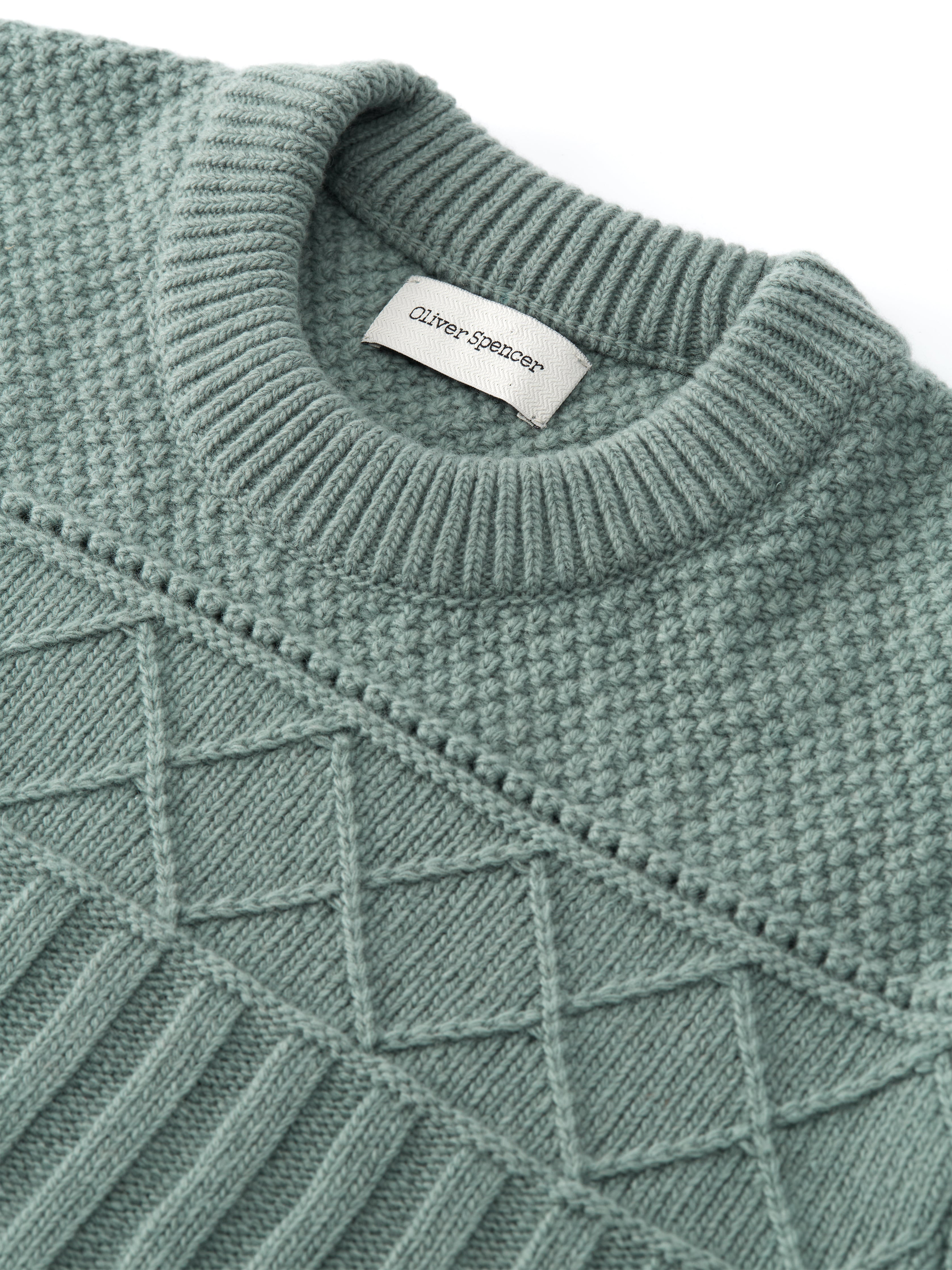 Blenheim Jumper Bonham Sea Green