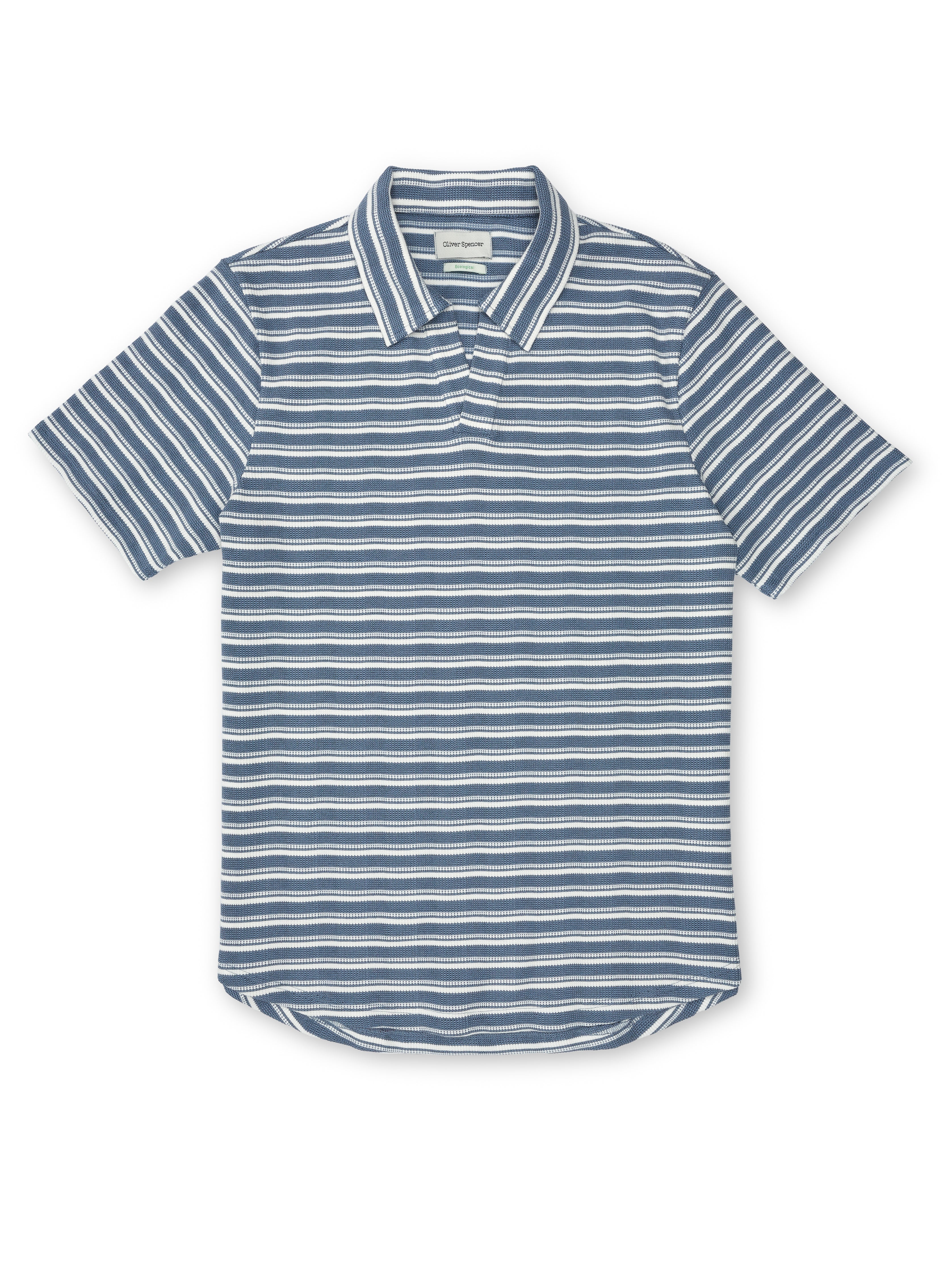 Austell Short Sleeve Polo Shirt Braemar Sky Blue