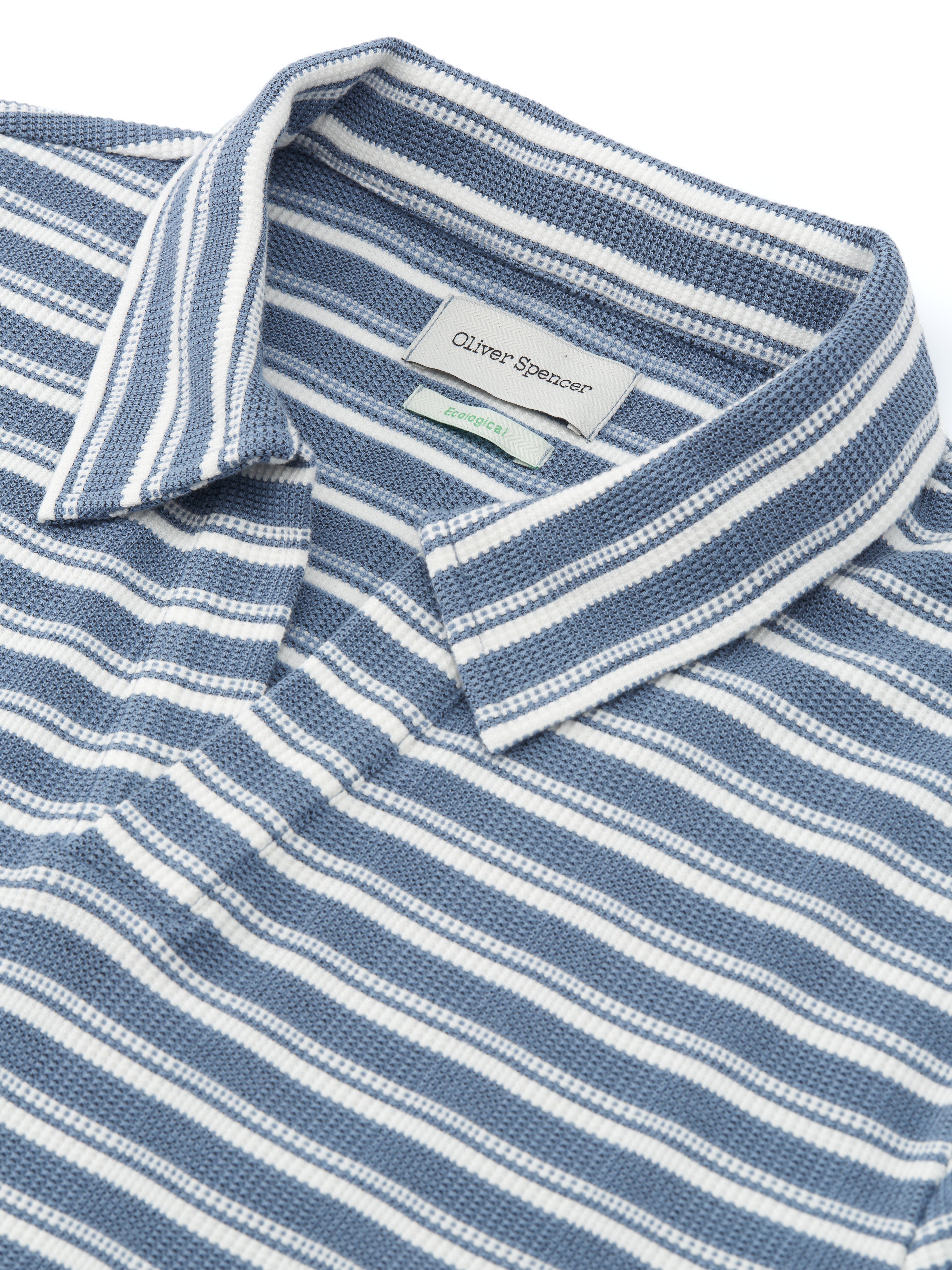 Austell Short Sleeve Polo Shirt Braemar Sky Blue