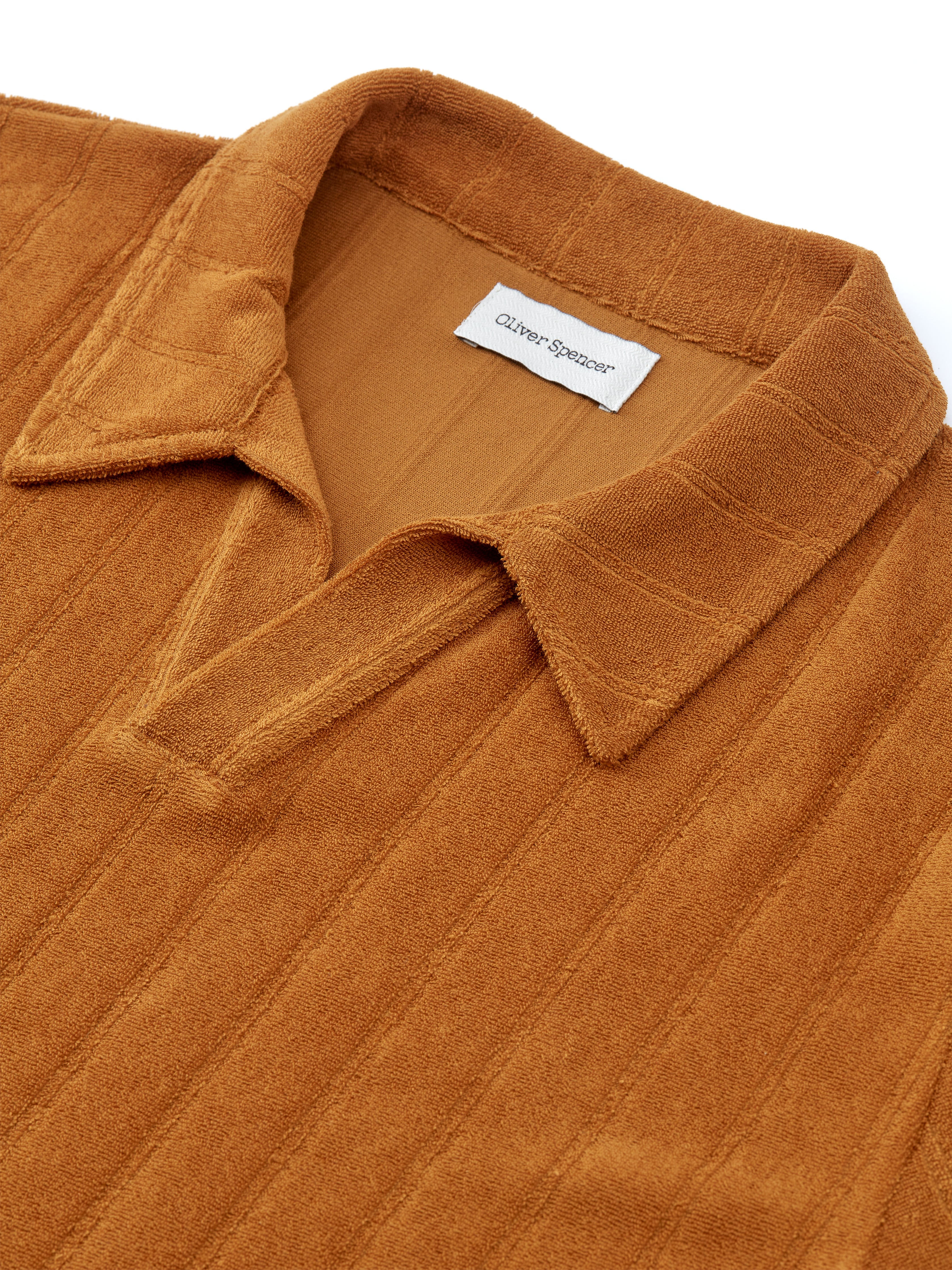 Austell Short Sleeve Polo Shirt Haywood Ochre