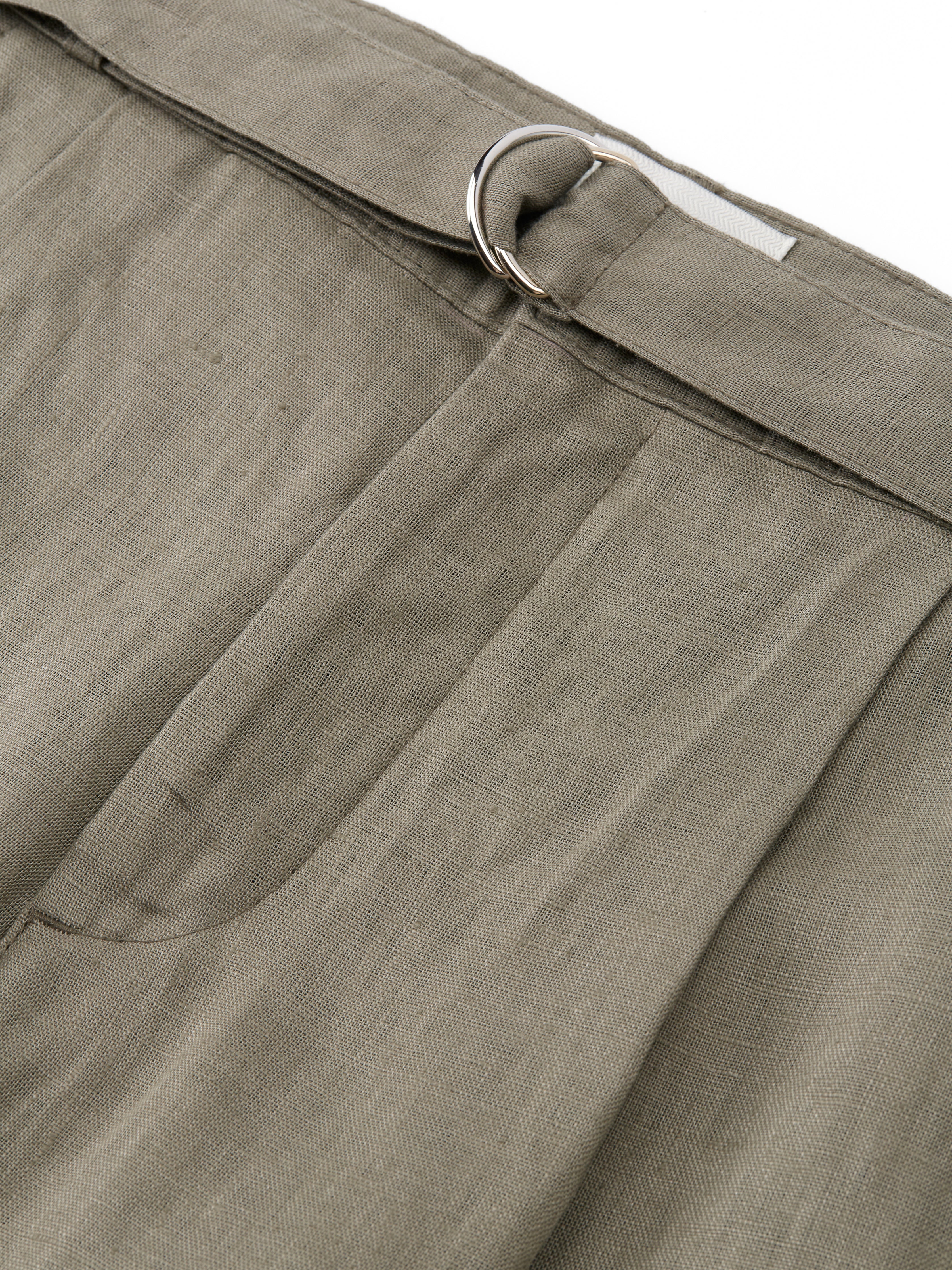 Belted Trousers Padworth Stone