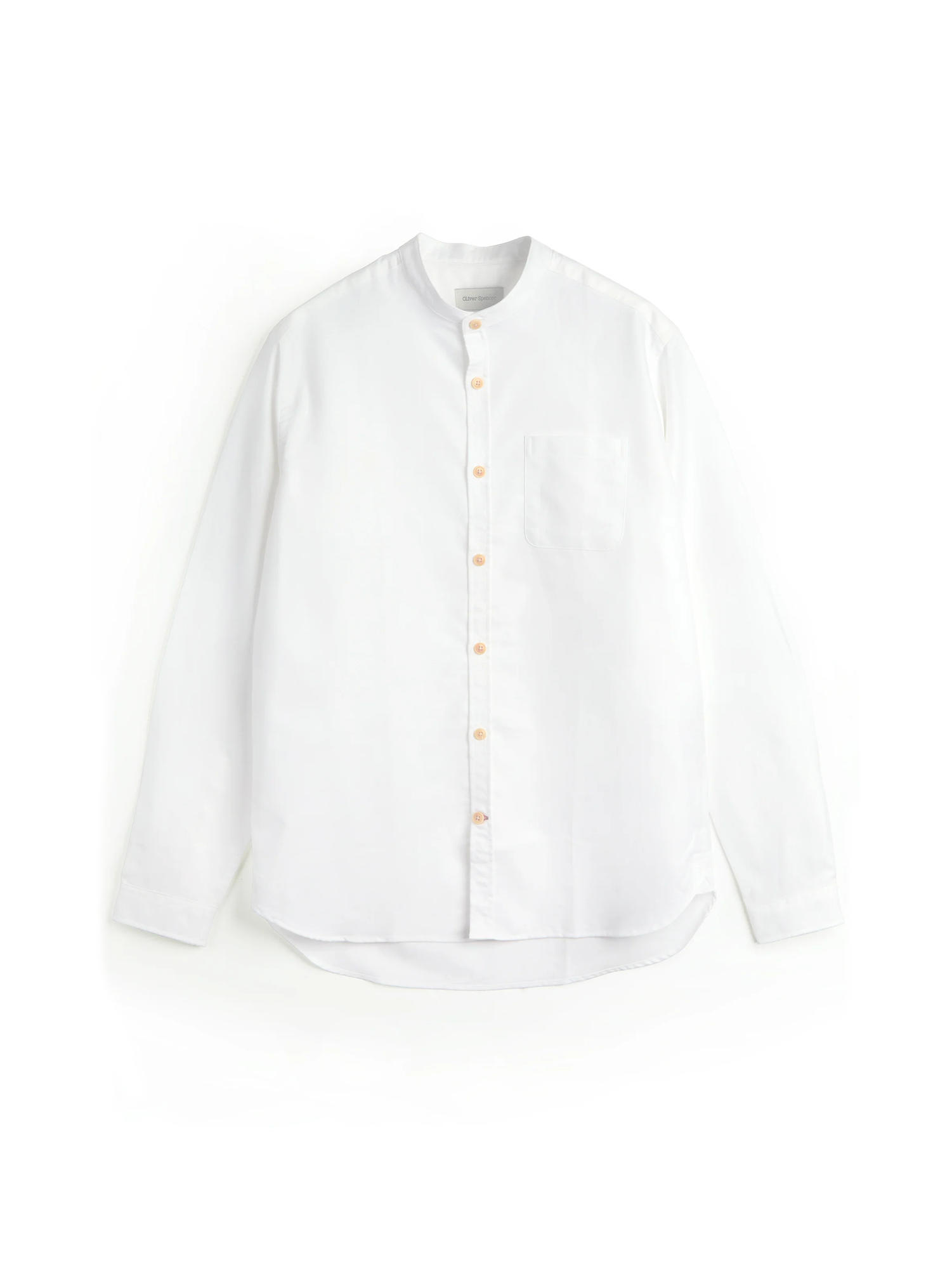 Grandad Shirt Brecon White