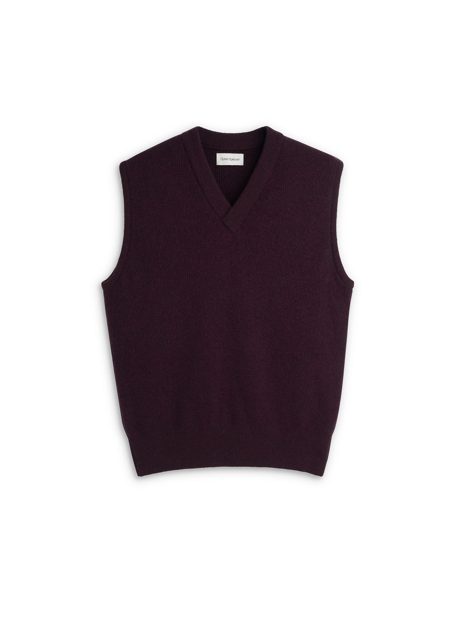 Graves V Neck Vest Hartwell Purple
