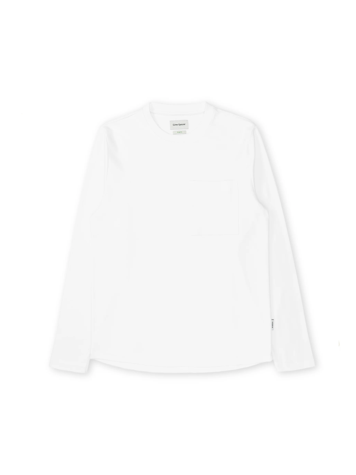 Heavy Long Sleeve T-Shirt Tavistock White