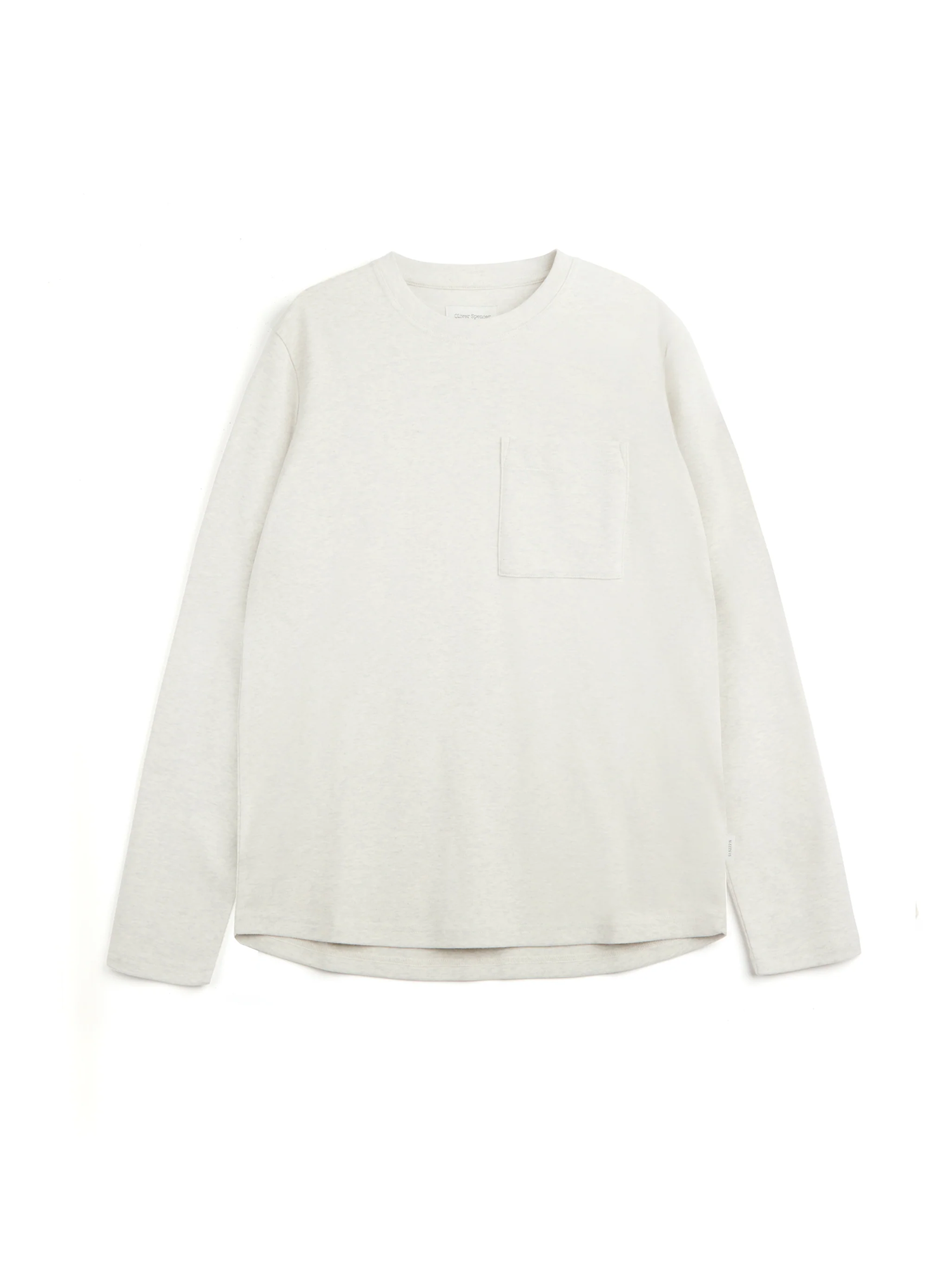 Heavy Long Sleeve T-Shirt Tavistock Oatmeal