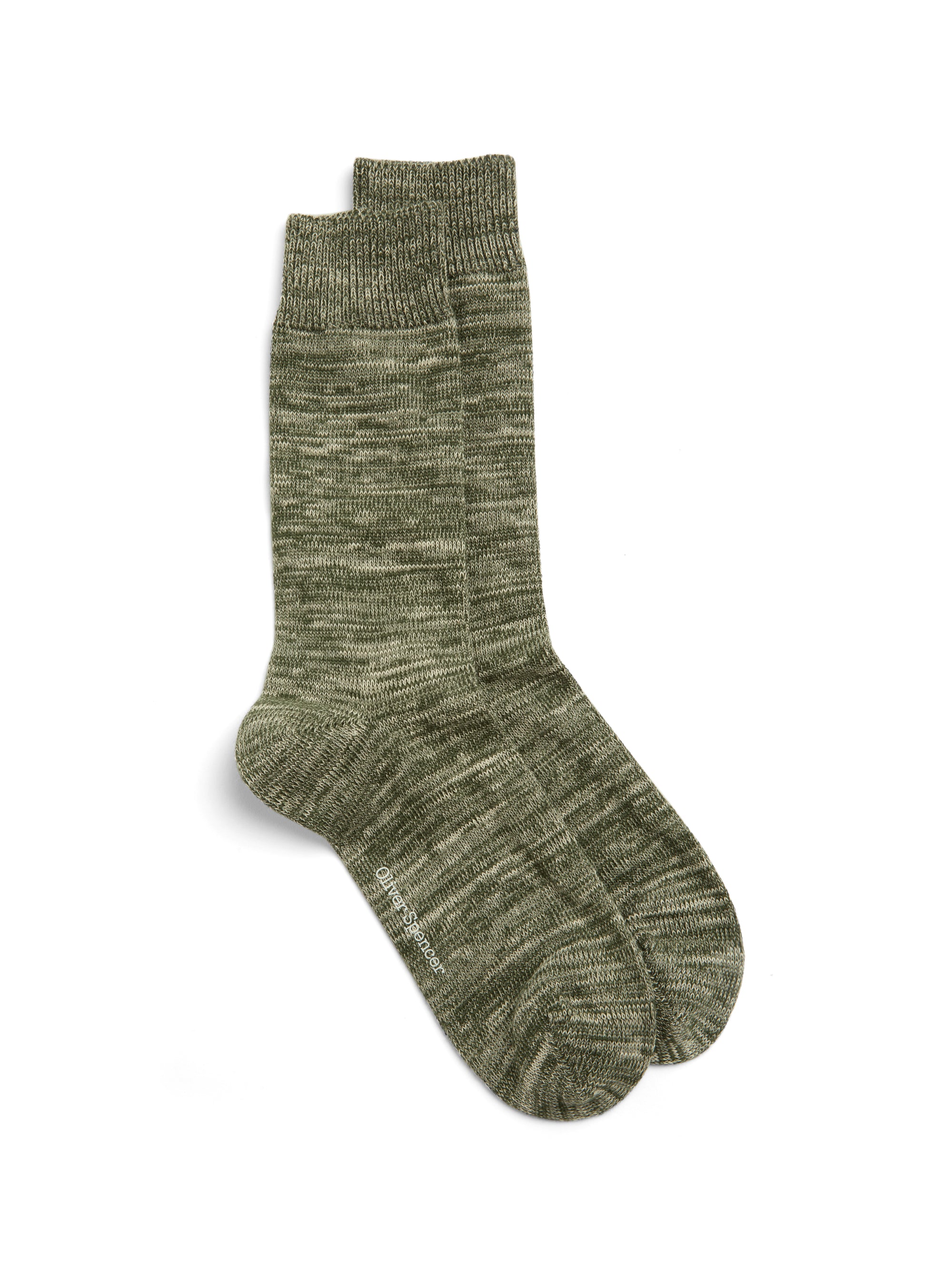 Miller Socks Dodd Green/Cream