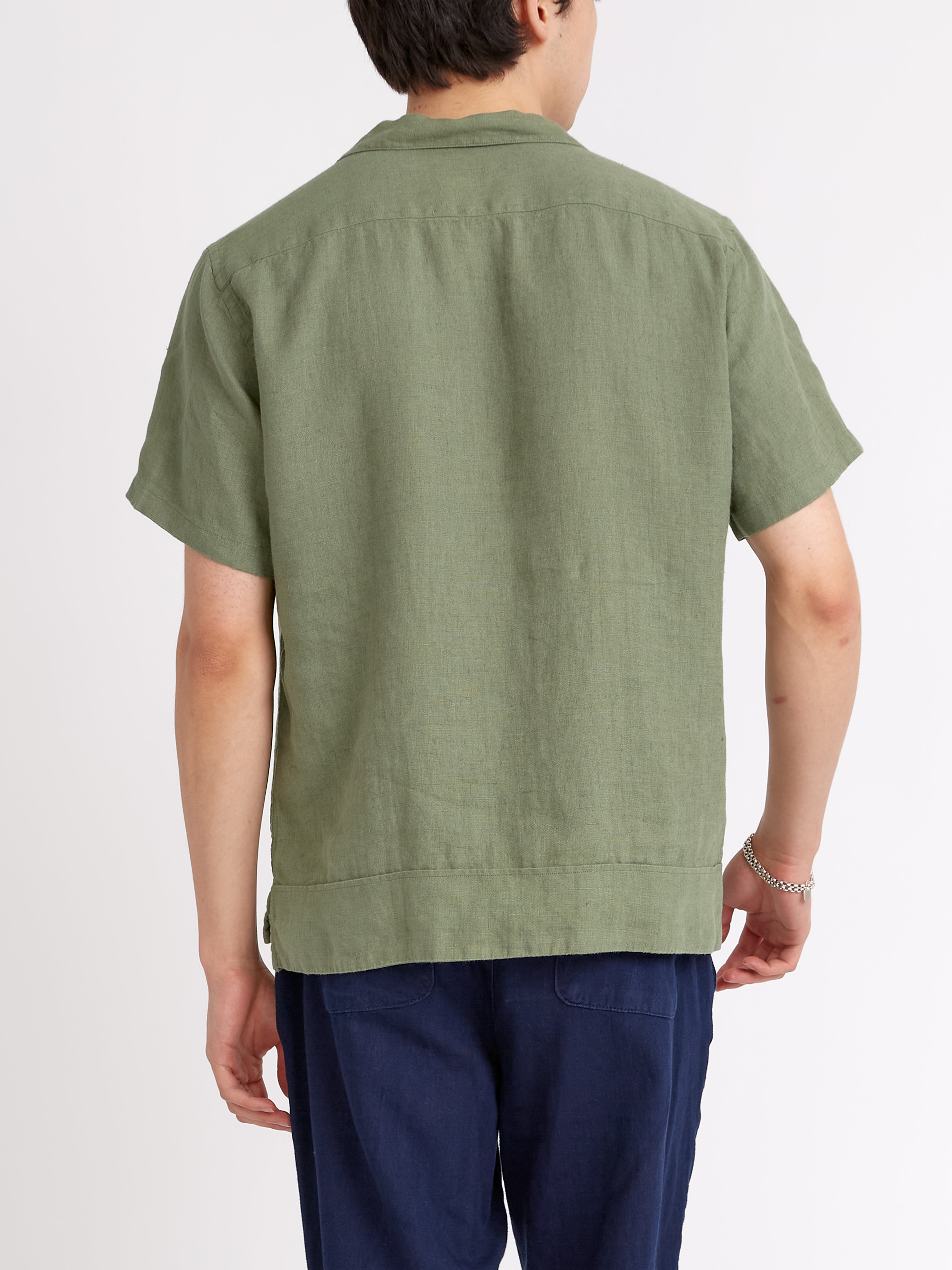 Havana Short Sleeve Shirt Coney Green