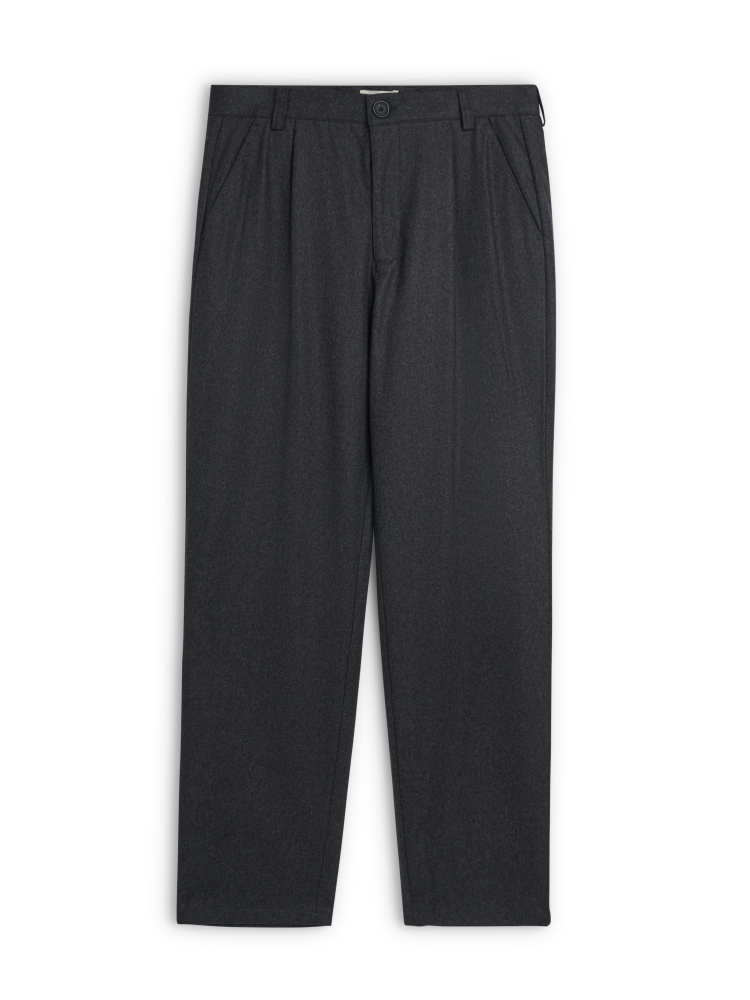 Morton Pleated Trousers Richards Charcoal