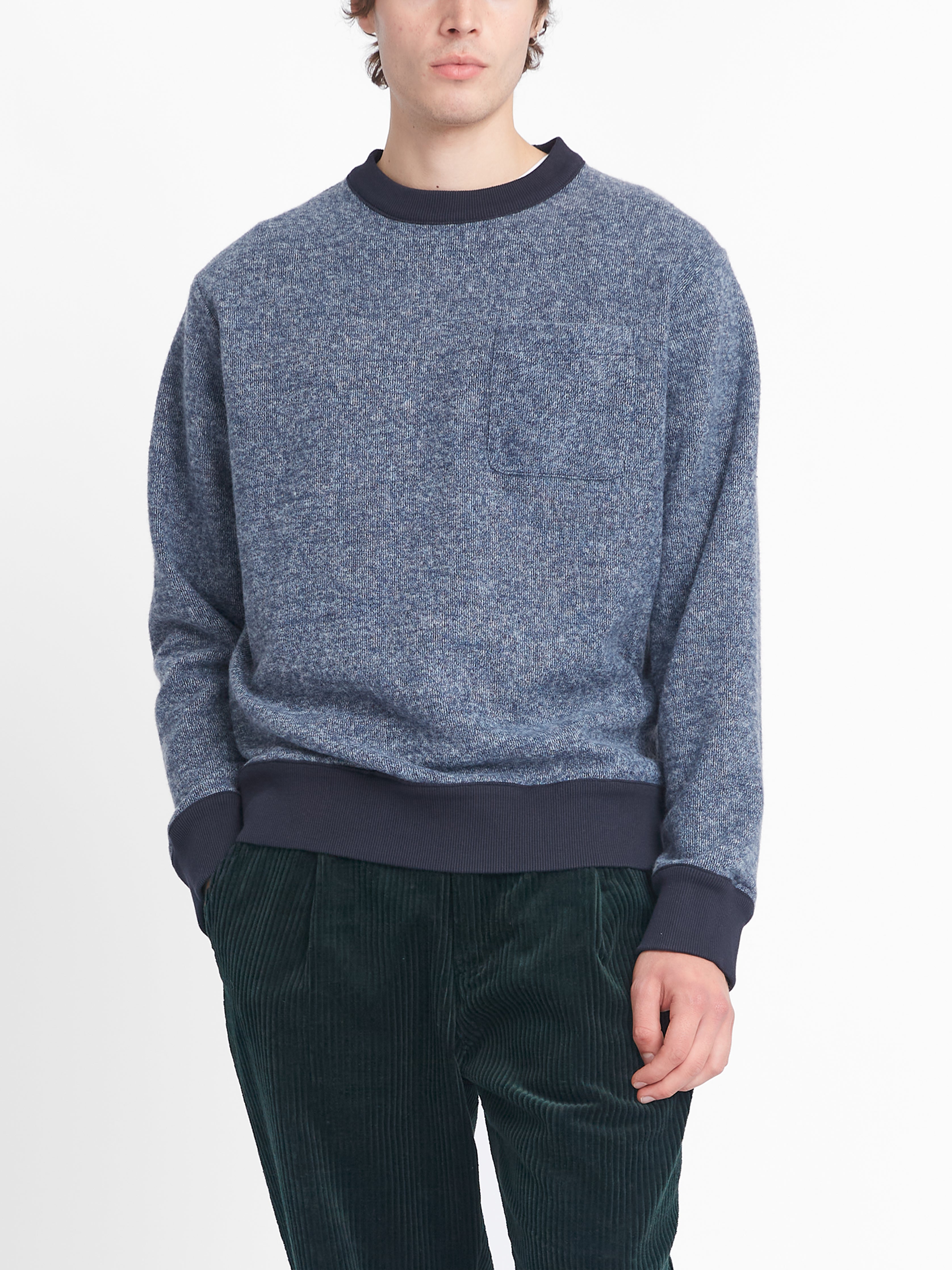 Reversible Sweatshirt Edgeware Navy