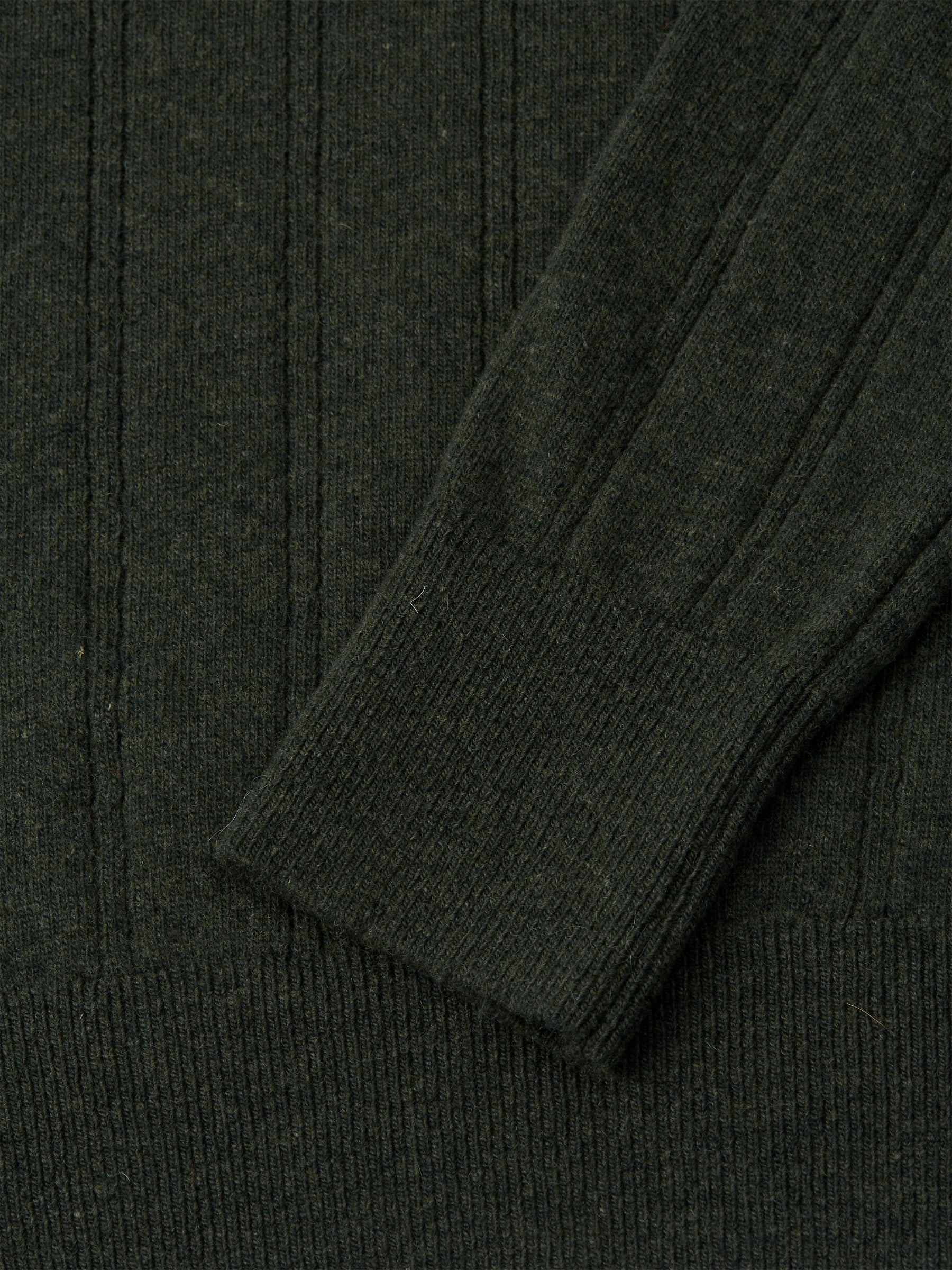Pablo Knitted Polo Shirt Olsen Green