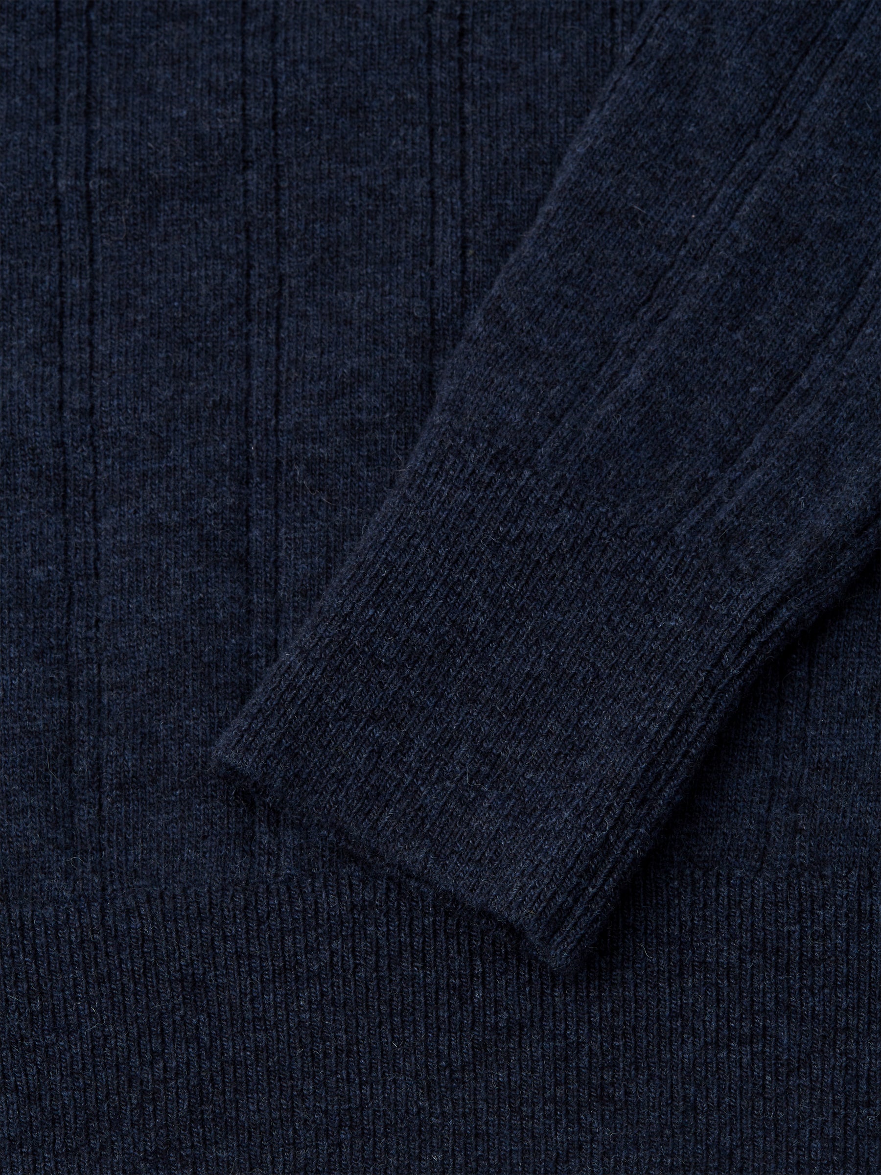 Pablo Knitted Polo Shirt Olsen Navy
