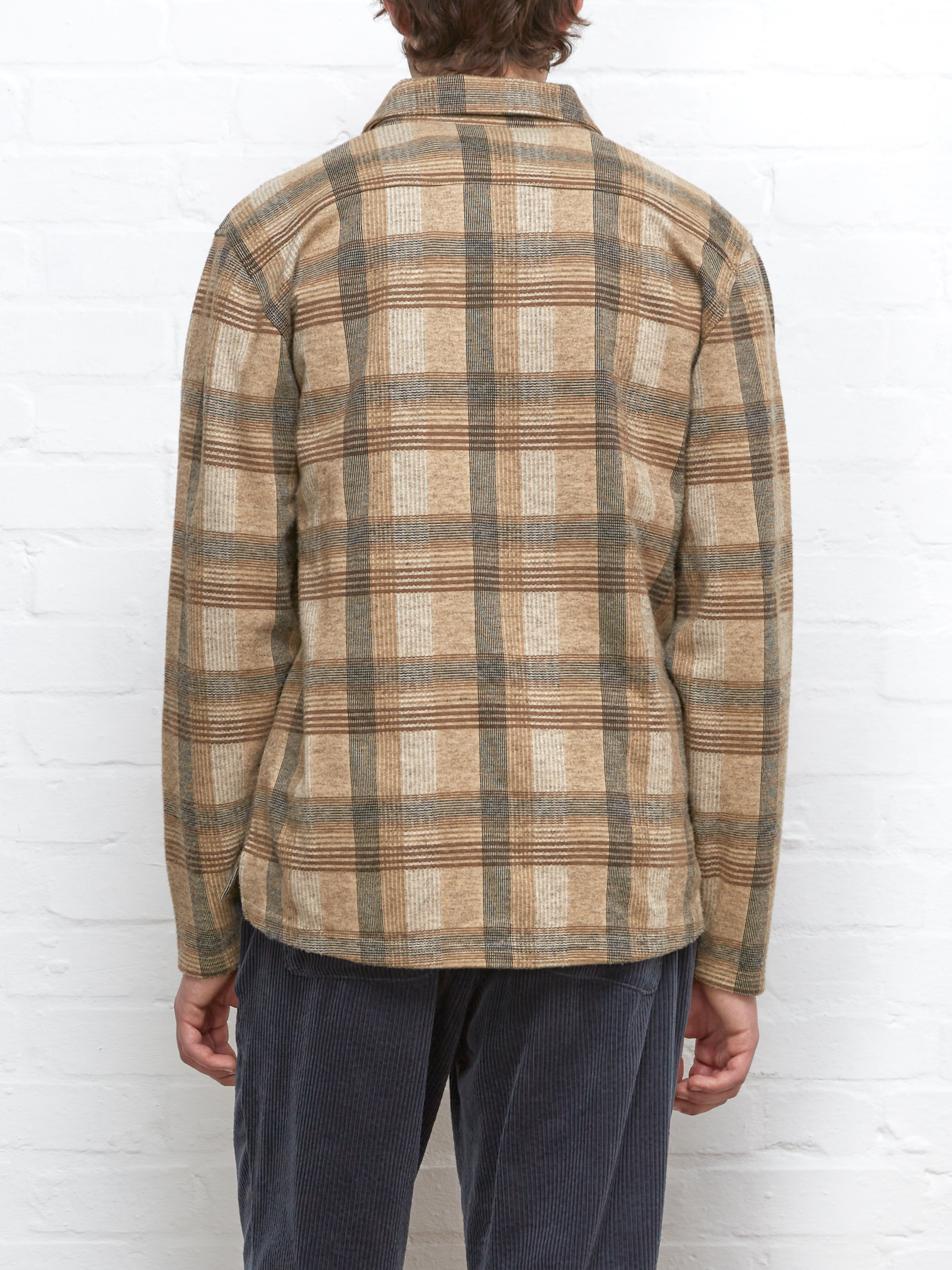 Long Sleeve Riviera Jersey Shirt Reynolds Beige