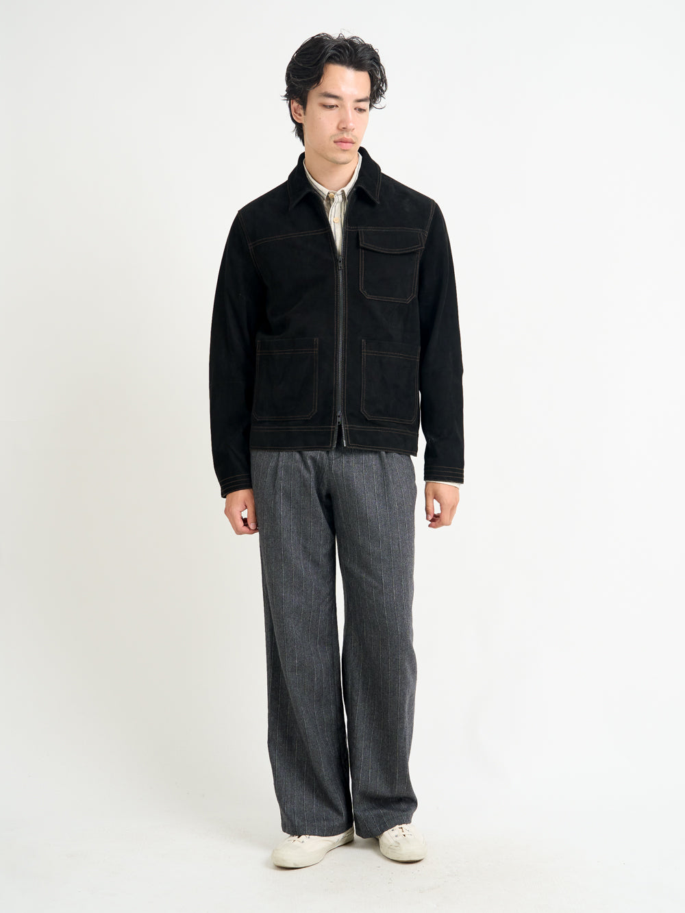 Suede Hardwick Jacket Suede Black