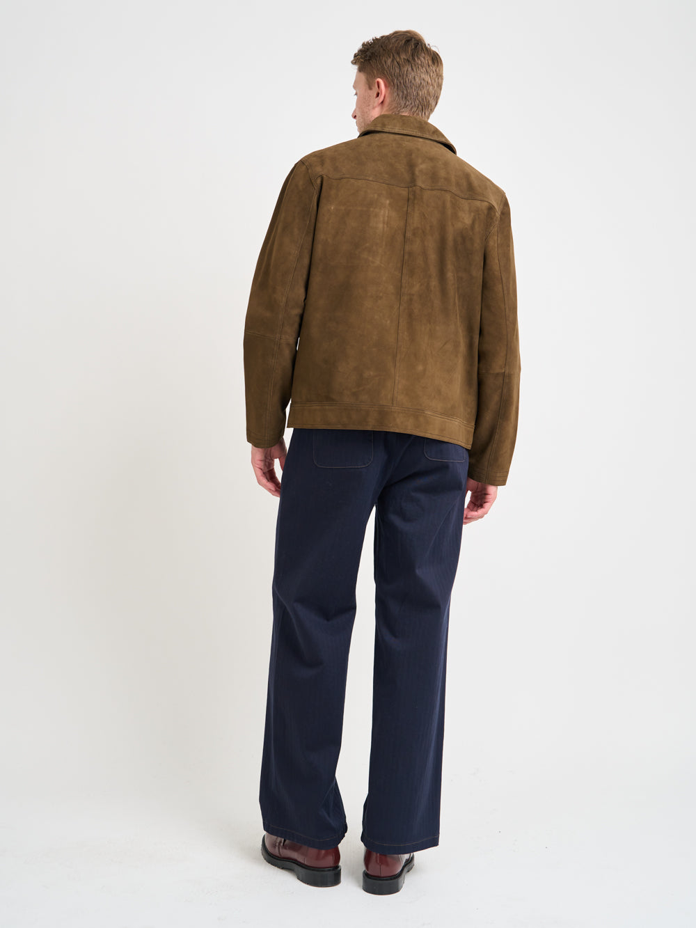 Suede Hardwick Jacket Suede Taupe