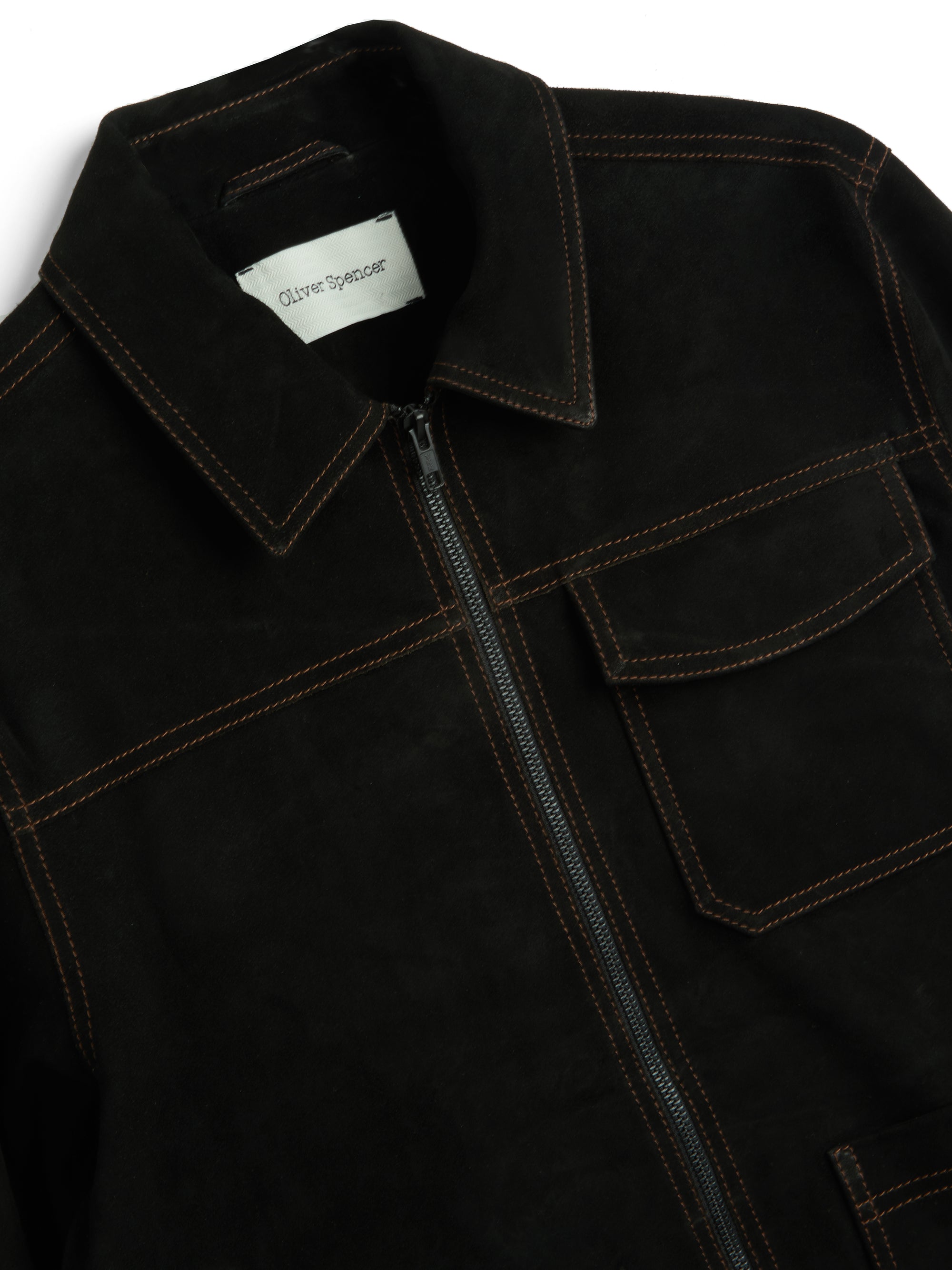 Suede Hardwick Jacket Suede Black