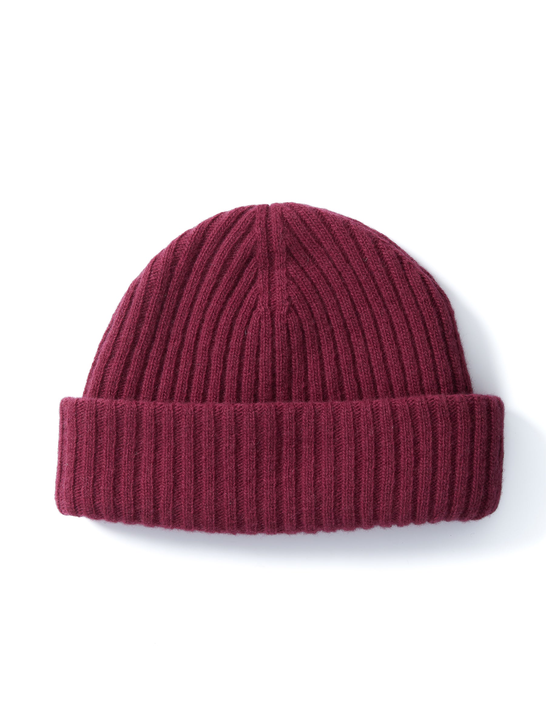 Dock Hat Rib Berry Red