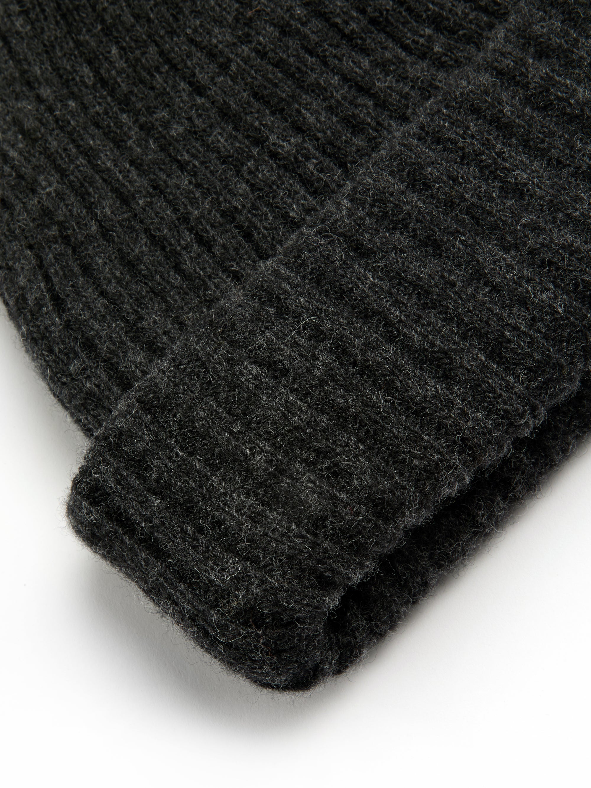 Fisher Hat Rib Charcoal