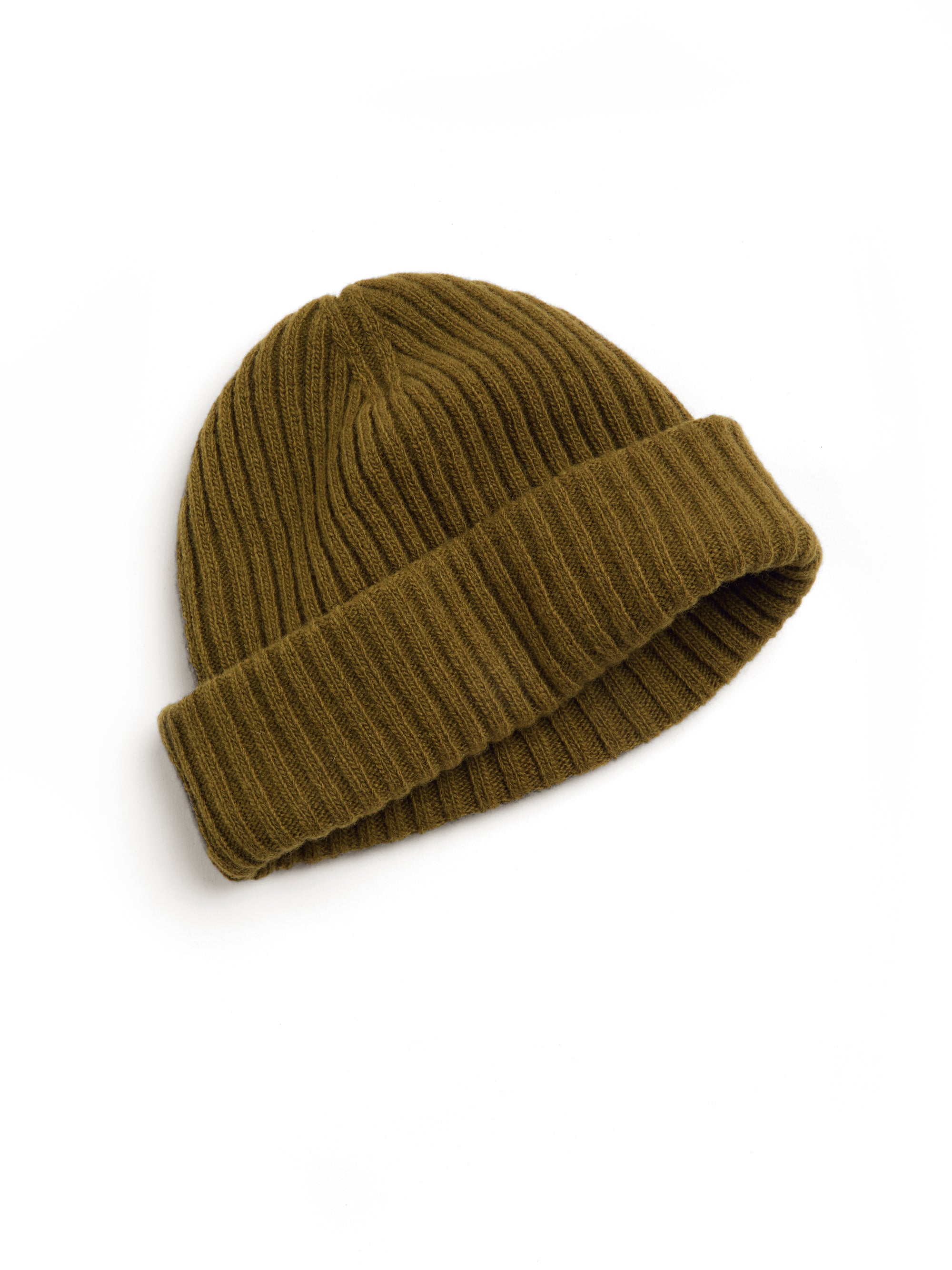 Fisher Hat Rib Olive Green