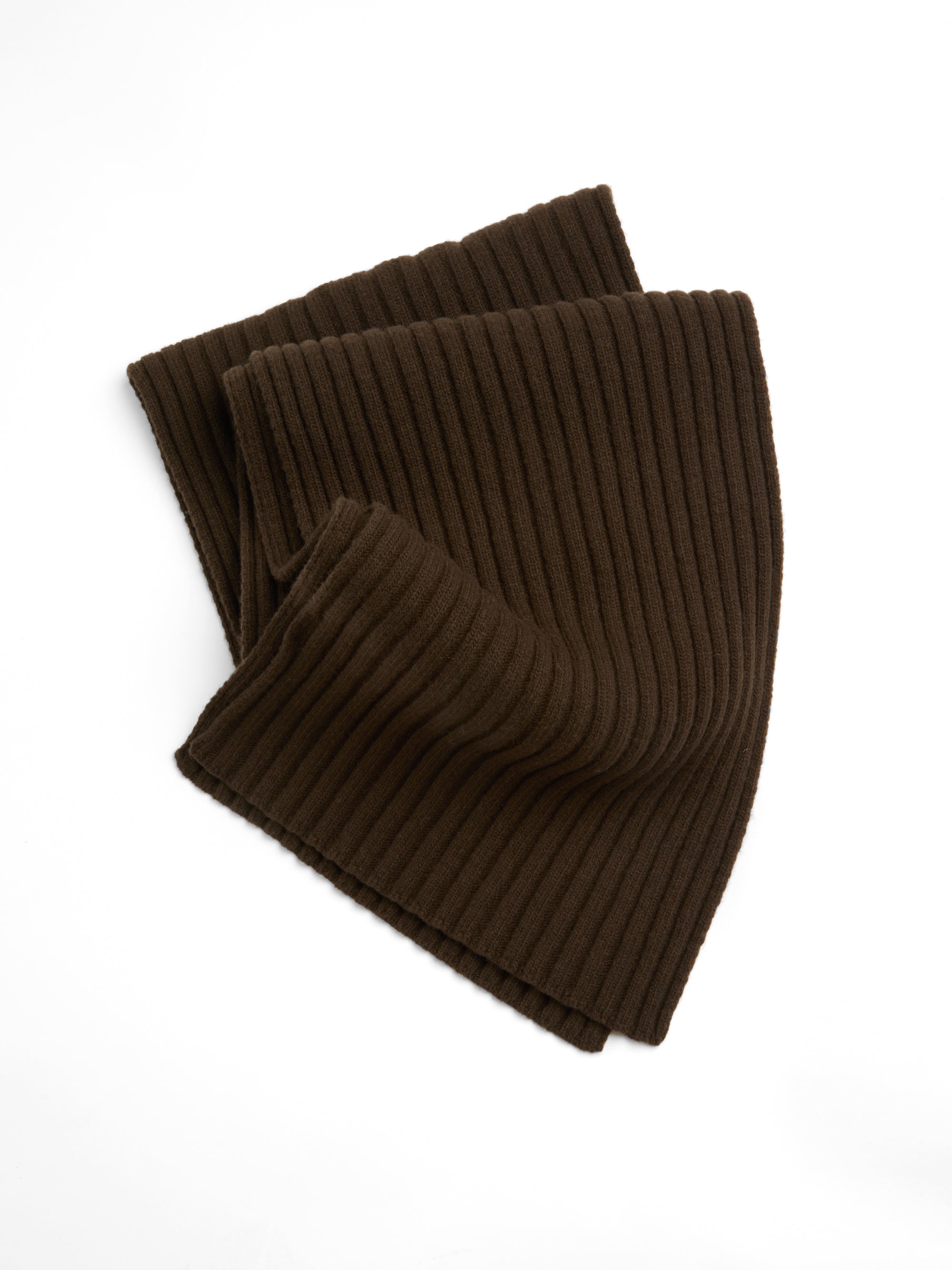 Soane Scarf Rib Brown