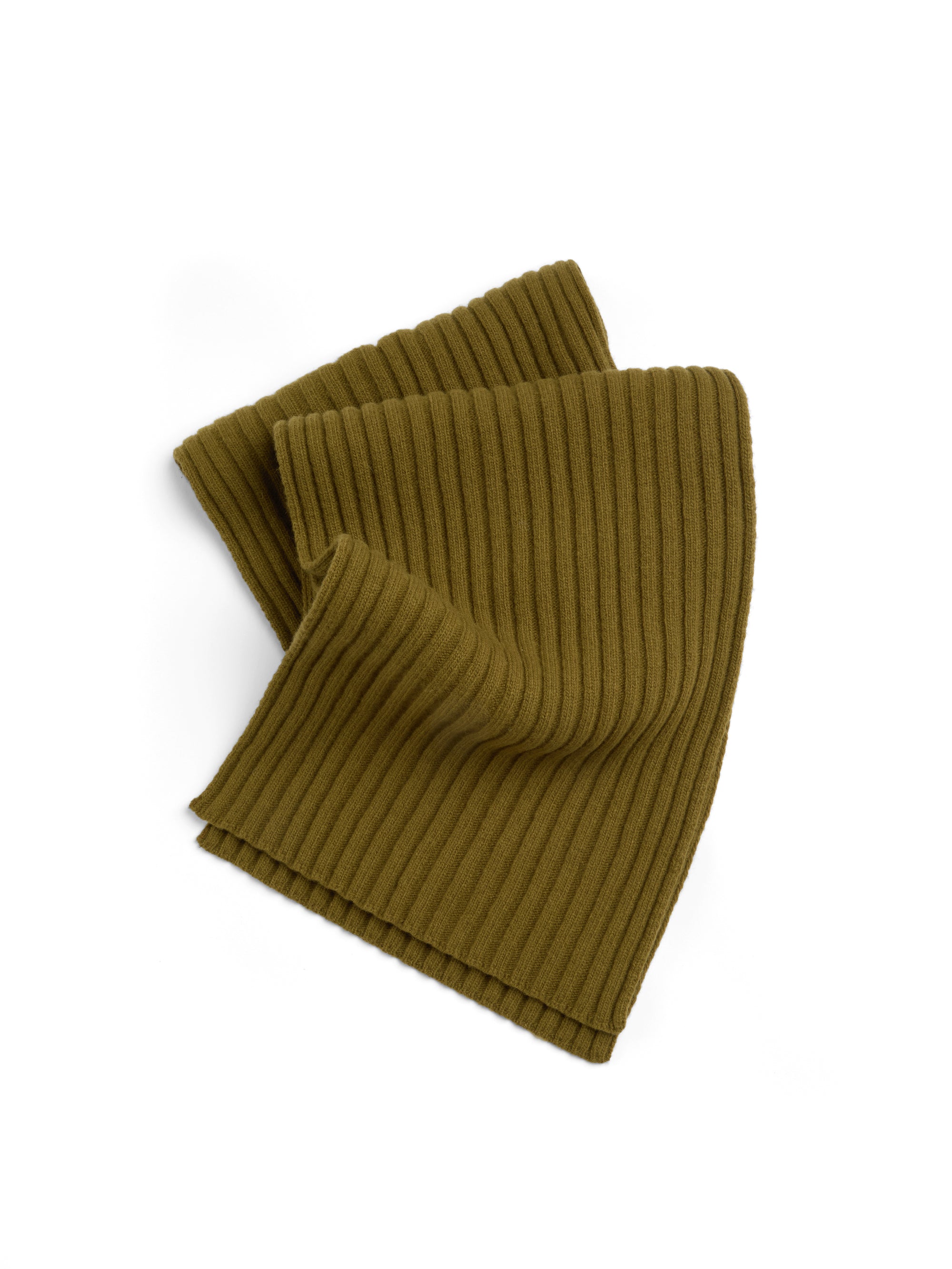 Soane Scarf Rib Olive Green