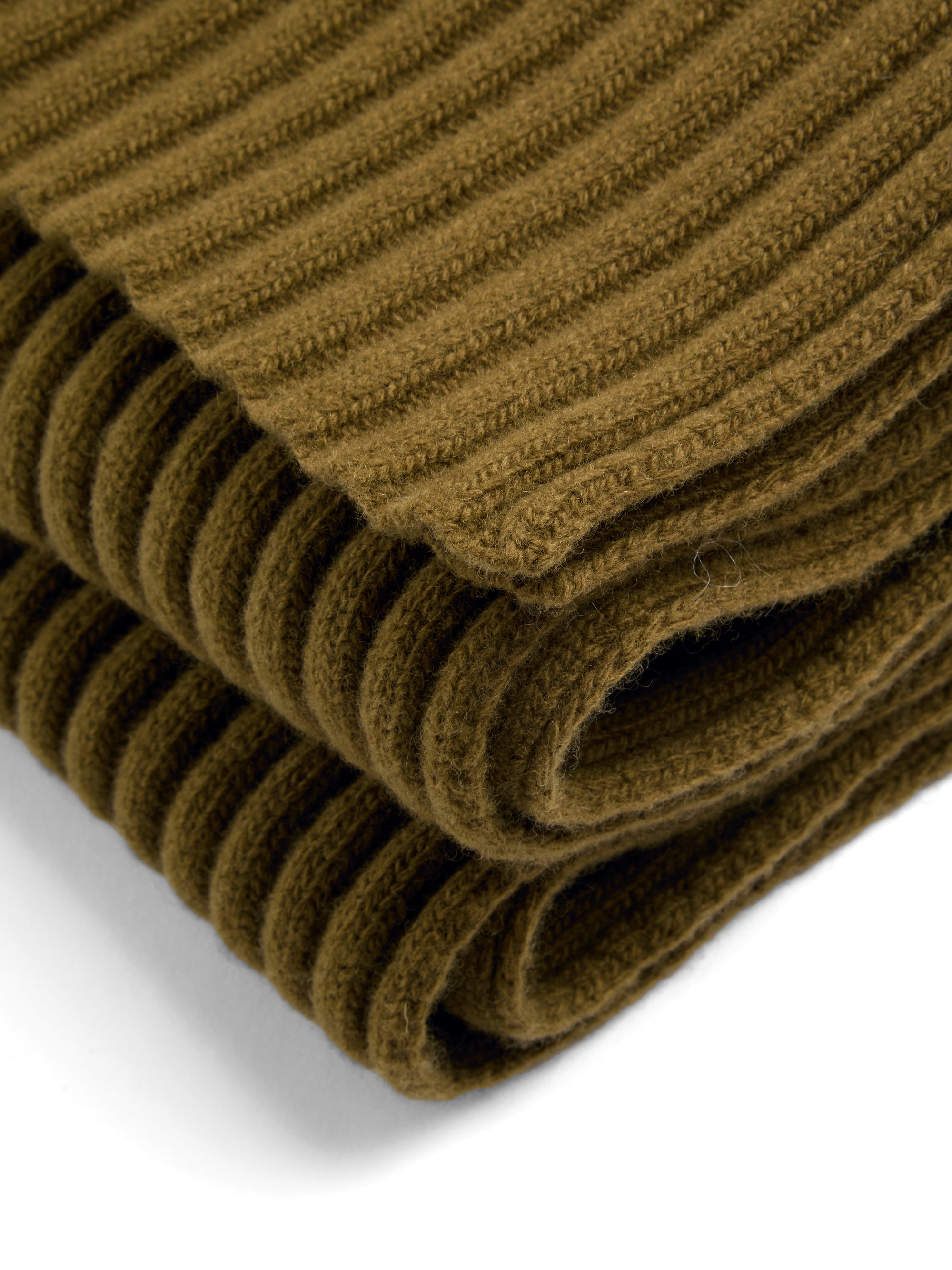 Soane Scarf Rib Olive Green