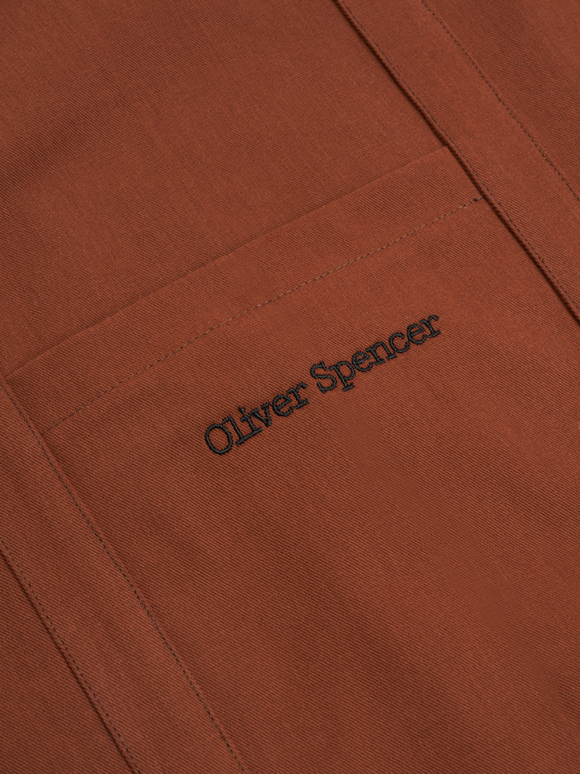 Weekend Tote Bag Cheviot Rust