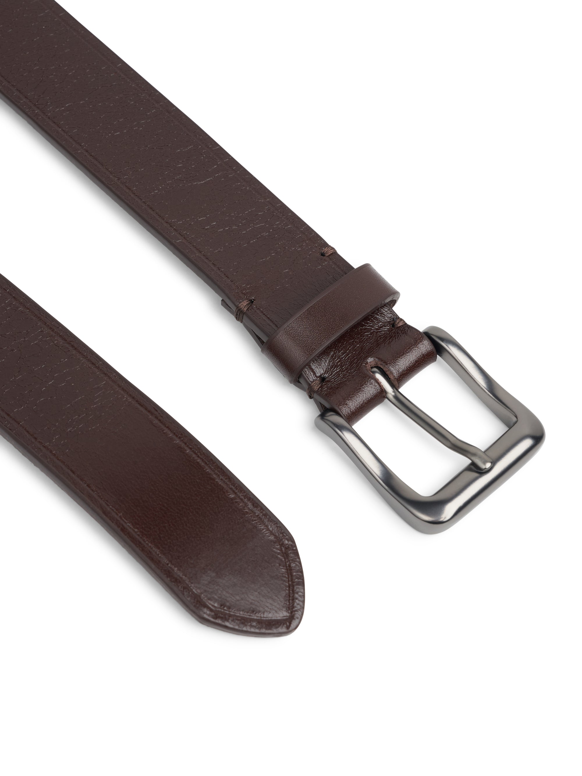 Chiltern Belt Leather Chocolate Brown