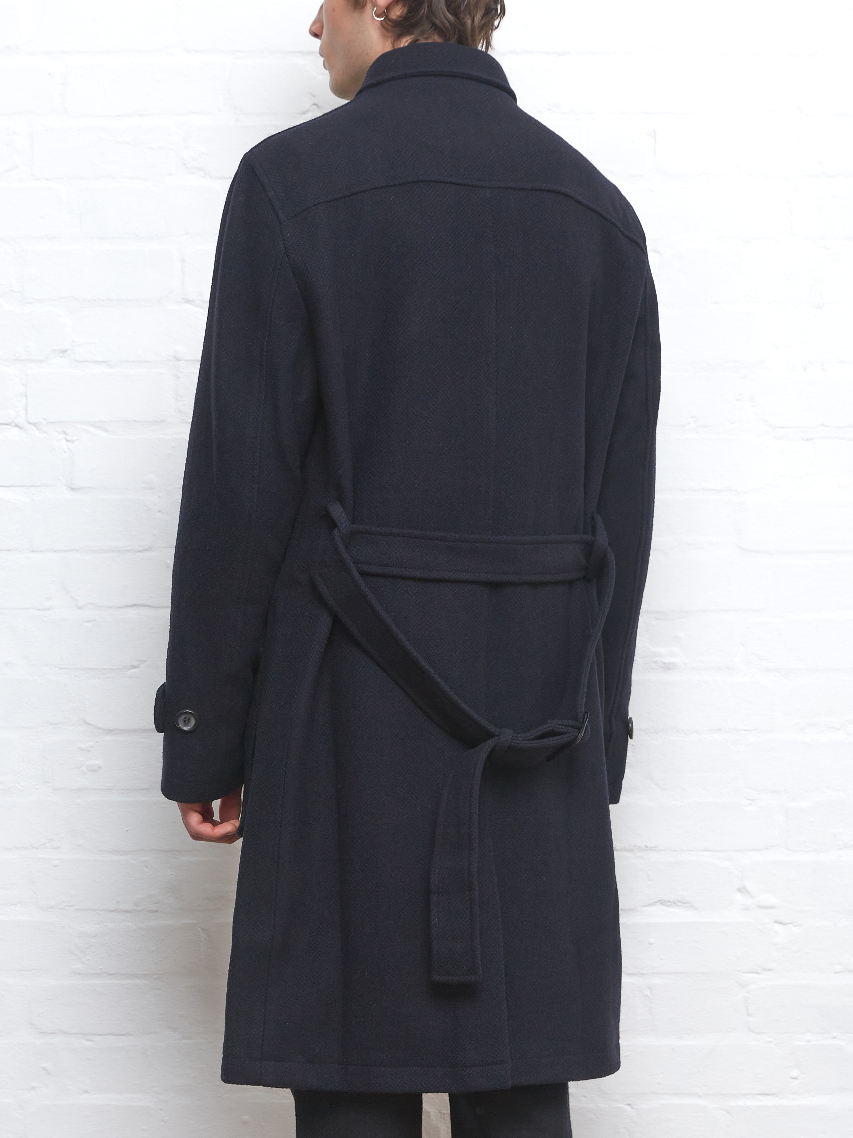 Grandpa Coat Gormley Navy