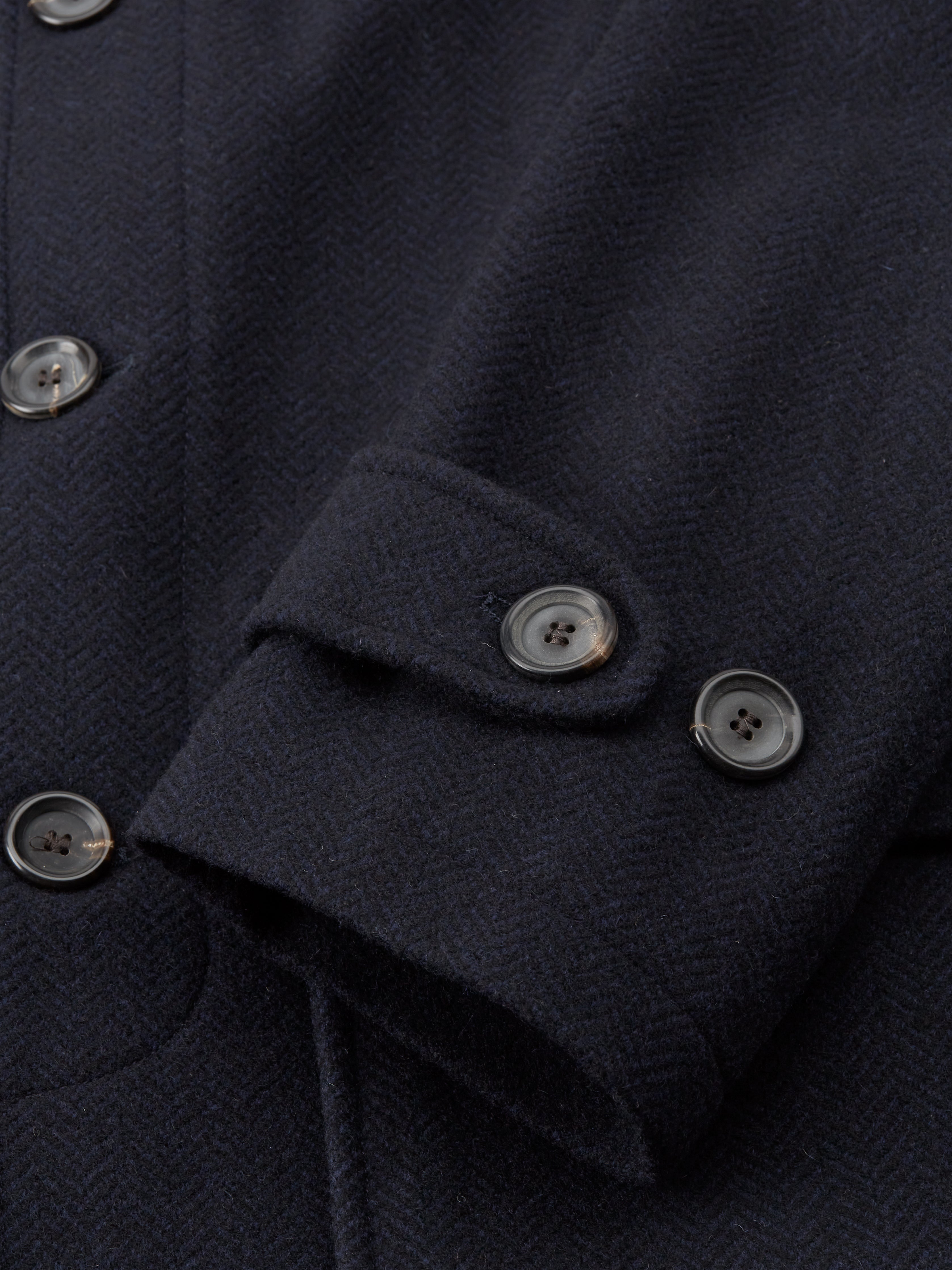 Grandpa Coat Gormley Navy