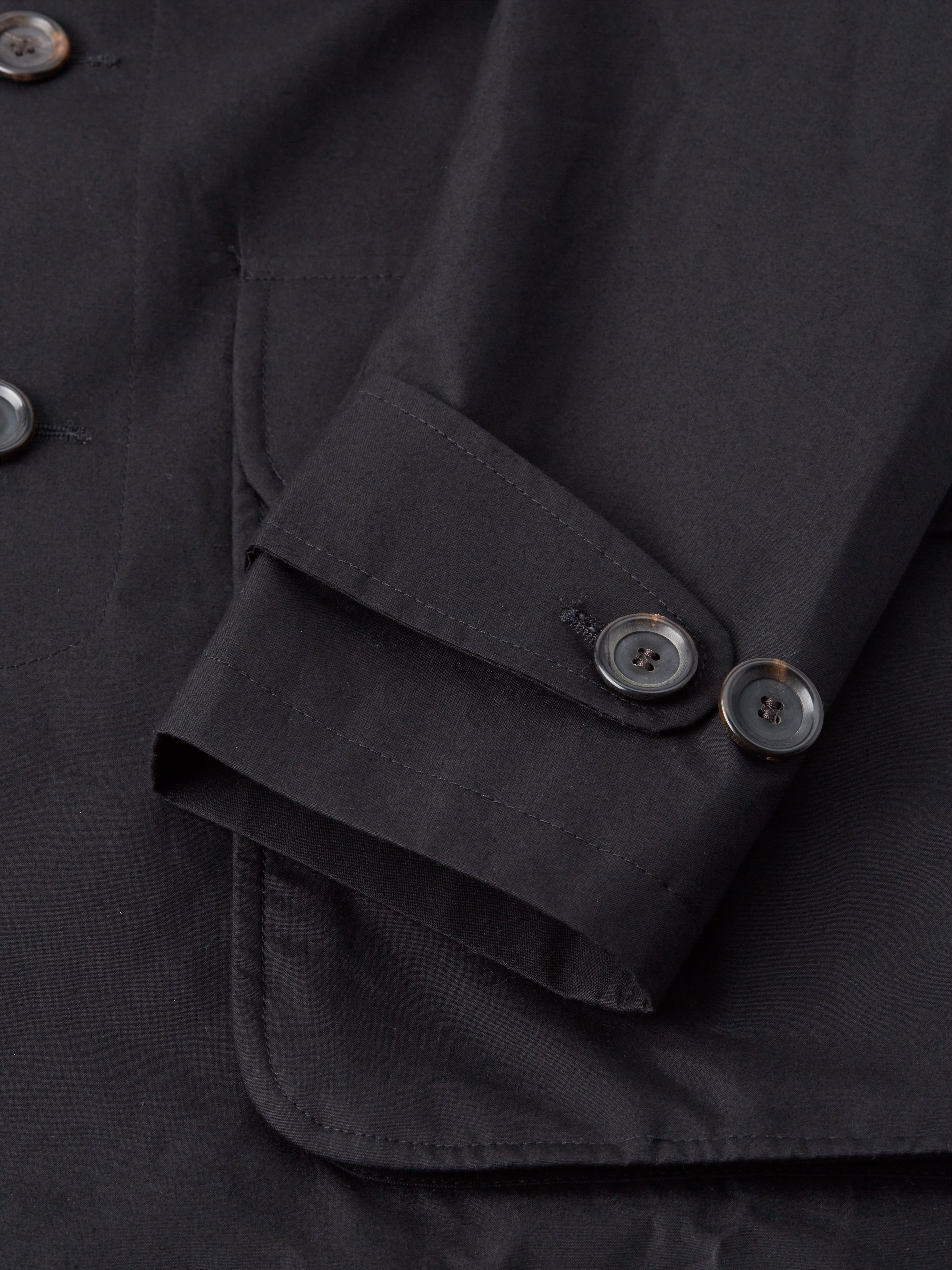 Grandpa Raincoat Abbey Black