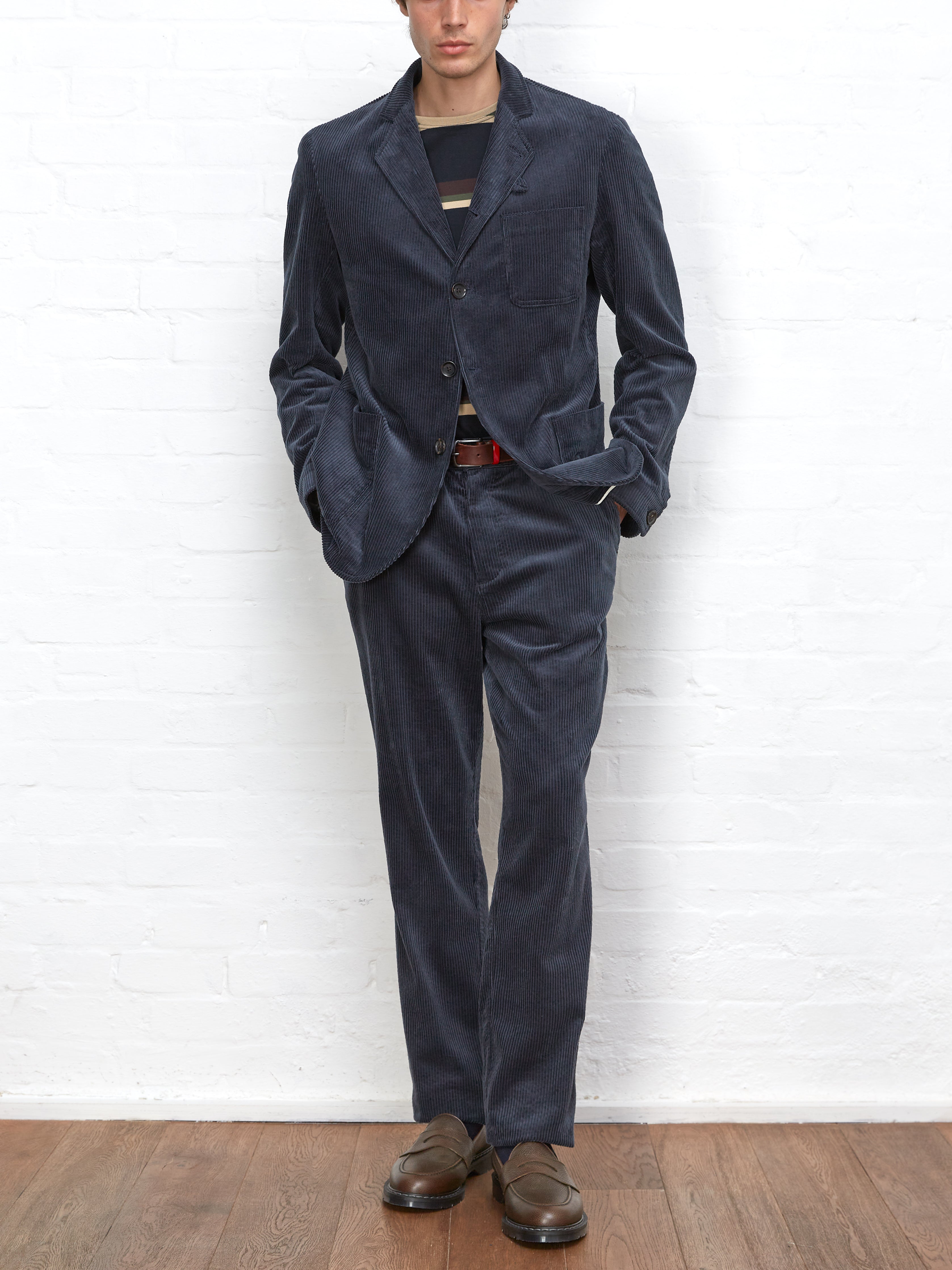 Solms Jacket Hudson Cord Blue