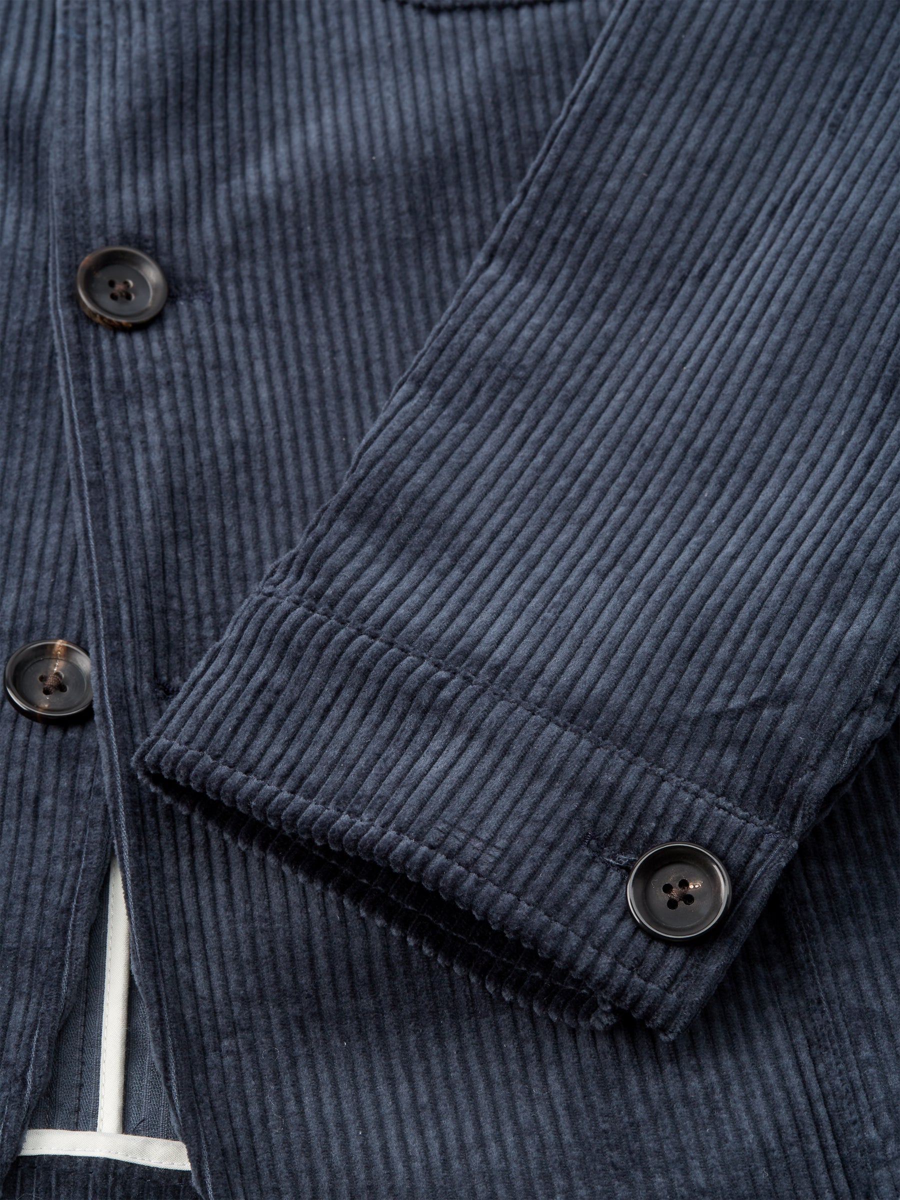 Solms Jacket Hudson Cord Blue