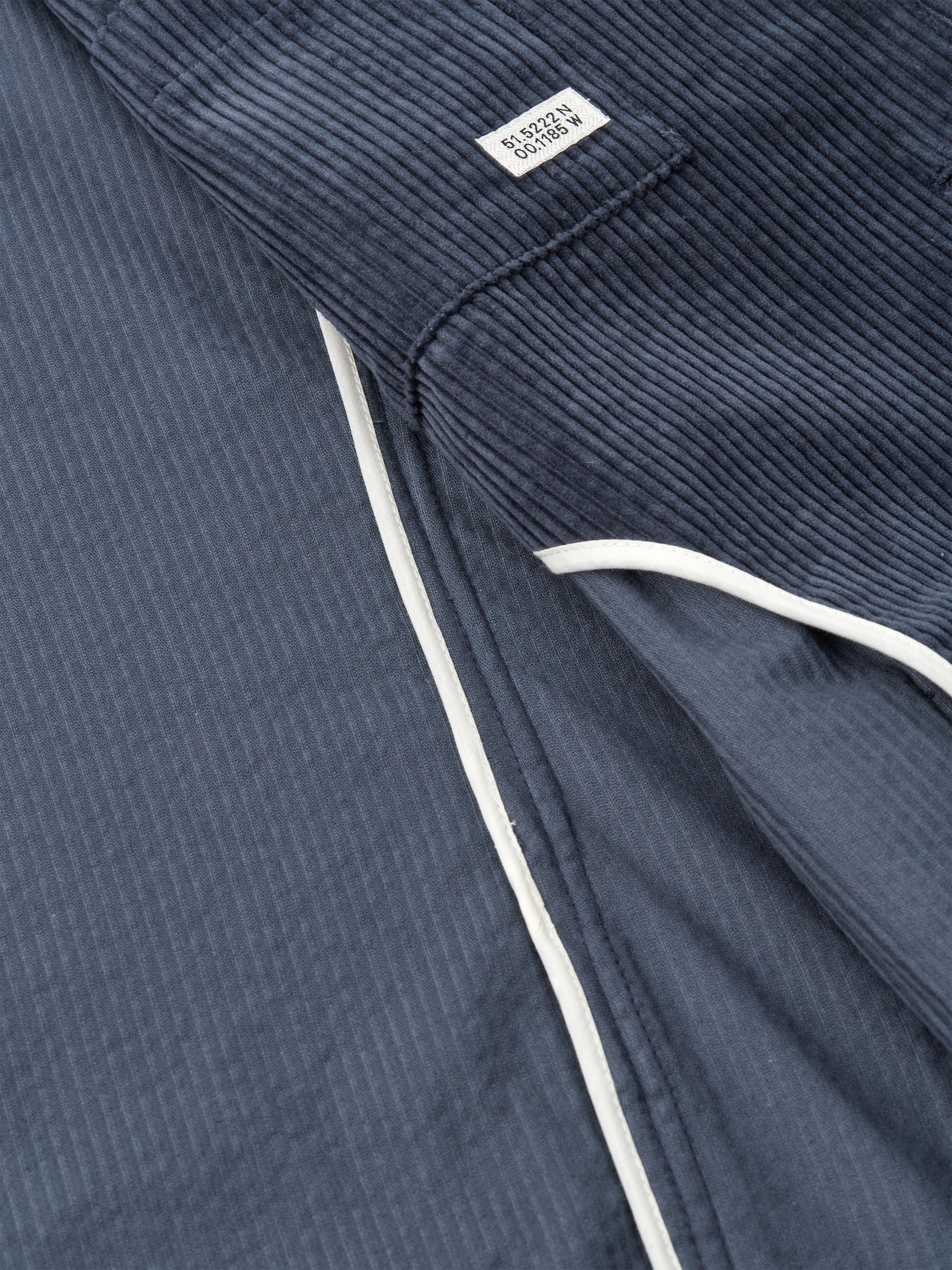 Solms Jacket Hudson Cord Blue