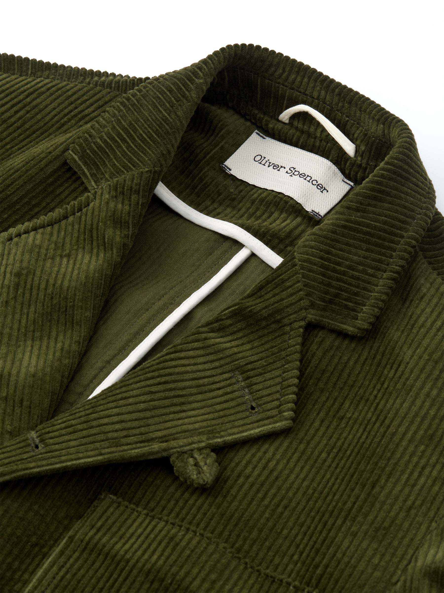 Solms Jacket Hudson Cord Green