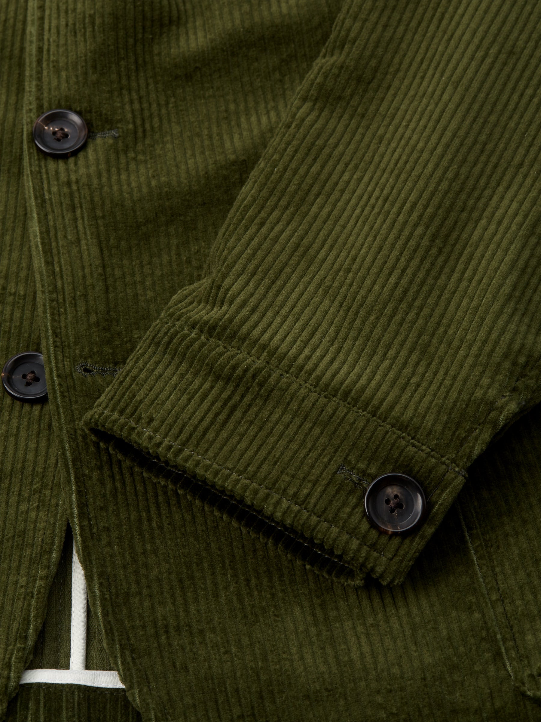 Solms Jacket Hudson Cord Green