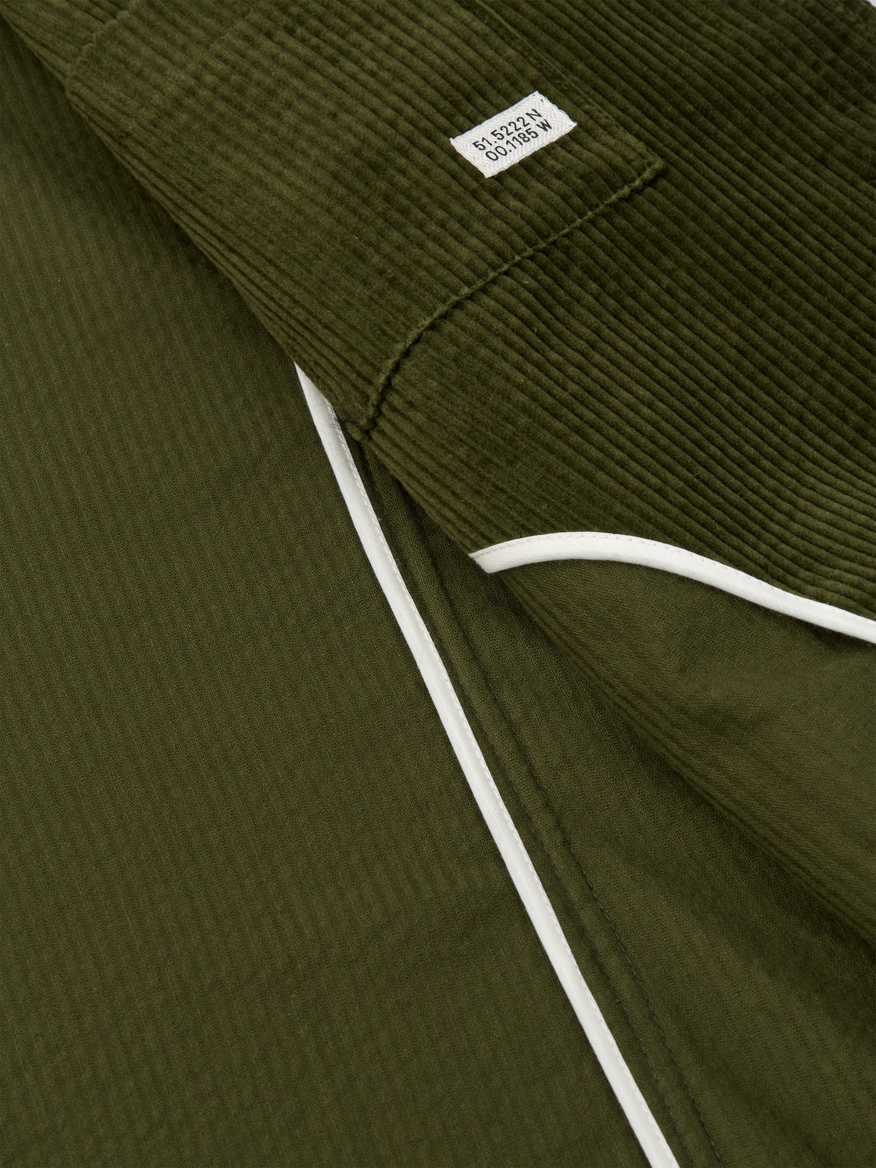 Solms Jacket Hudson Cord Green