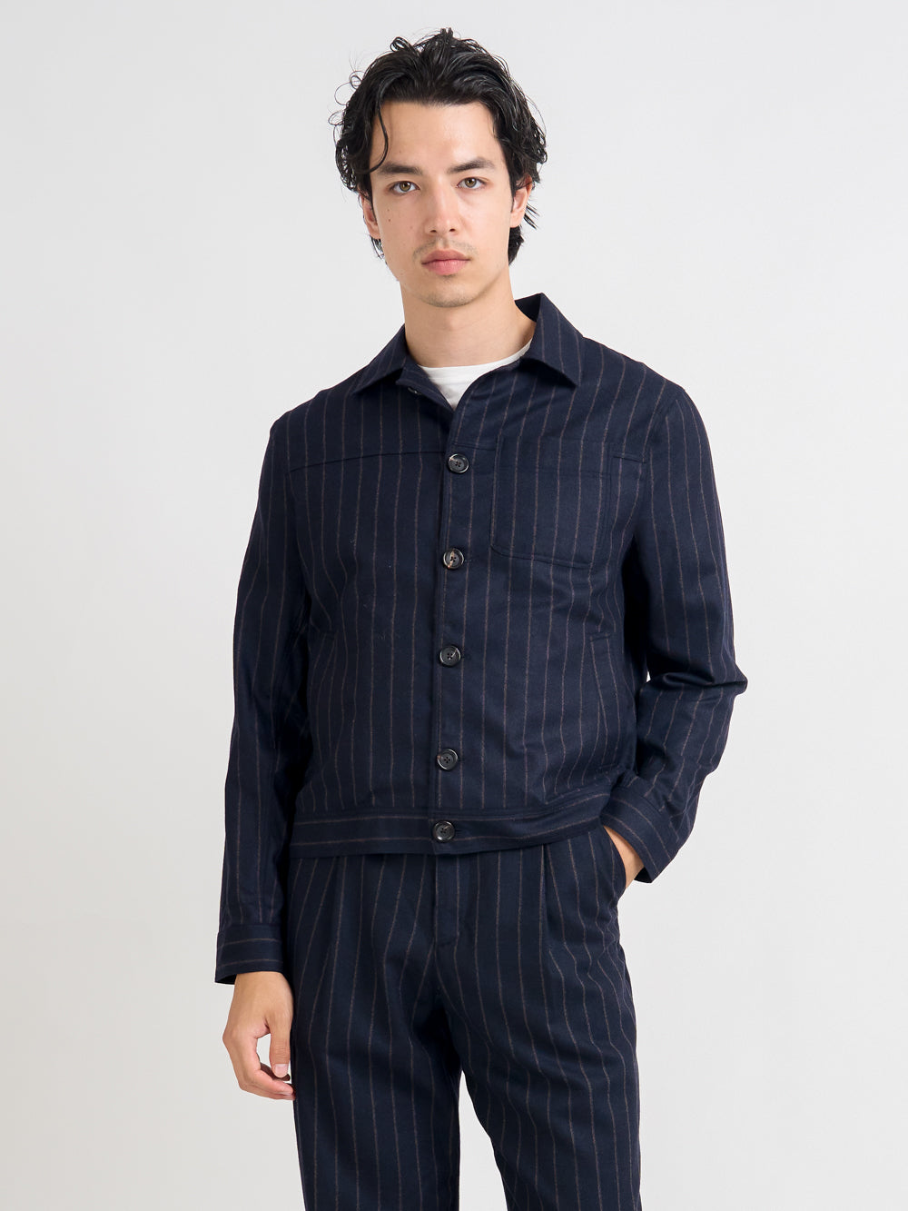 Buffalo Jacket Jarman Navy