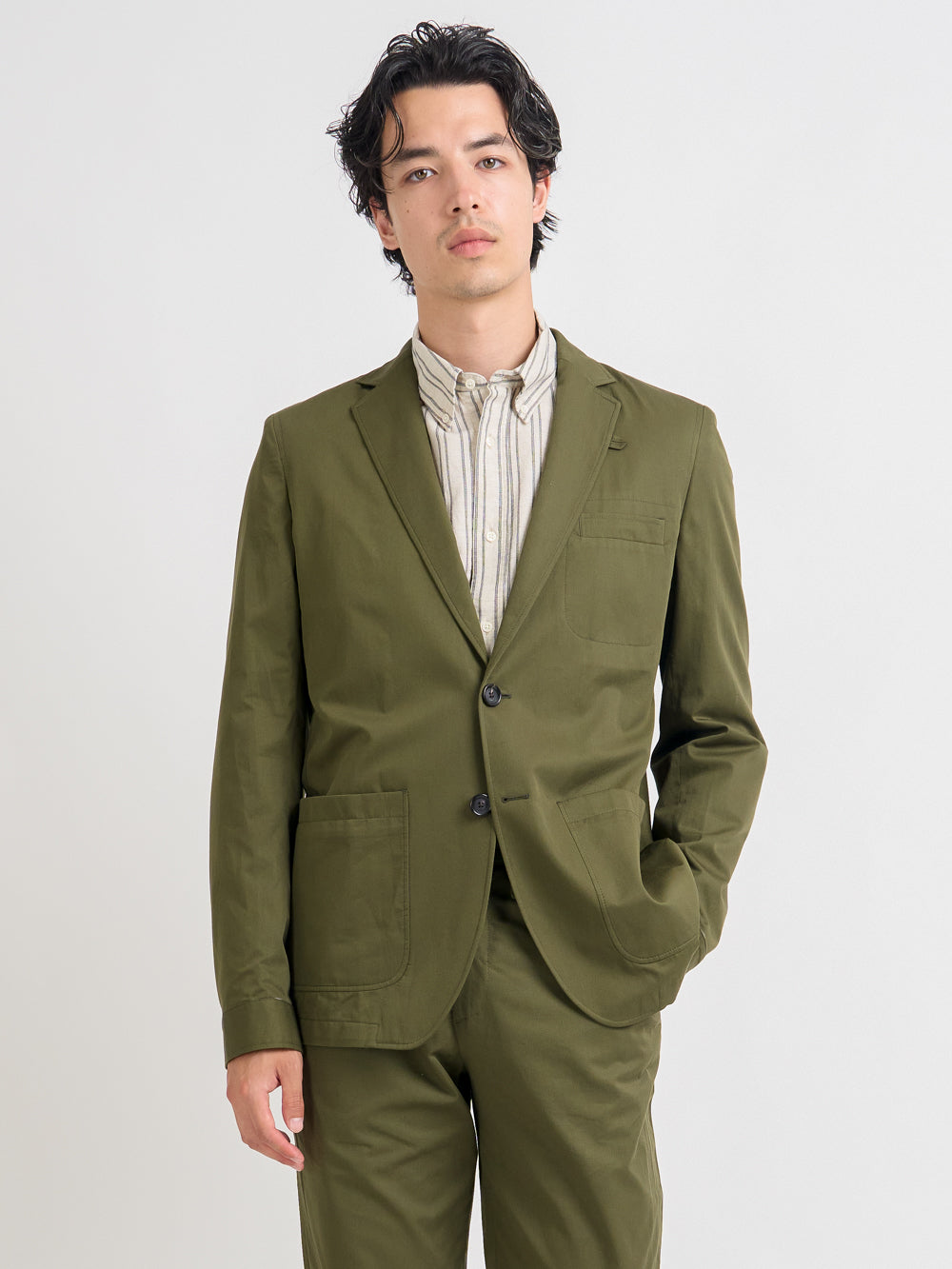 Theobald Jacket Ashdown Green