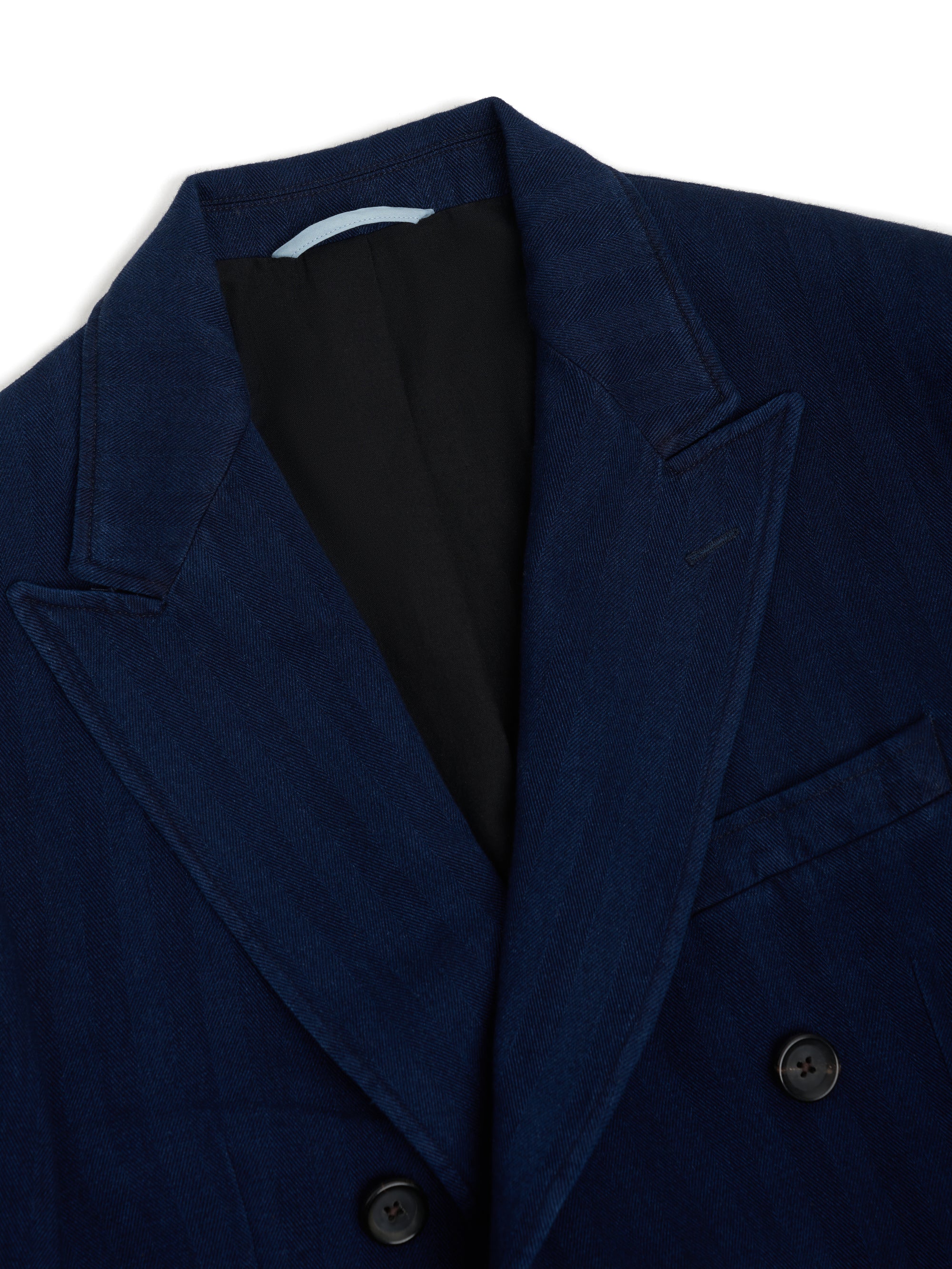 Double Breasted Jacket Faye Indigo Blue