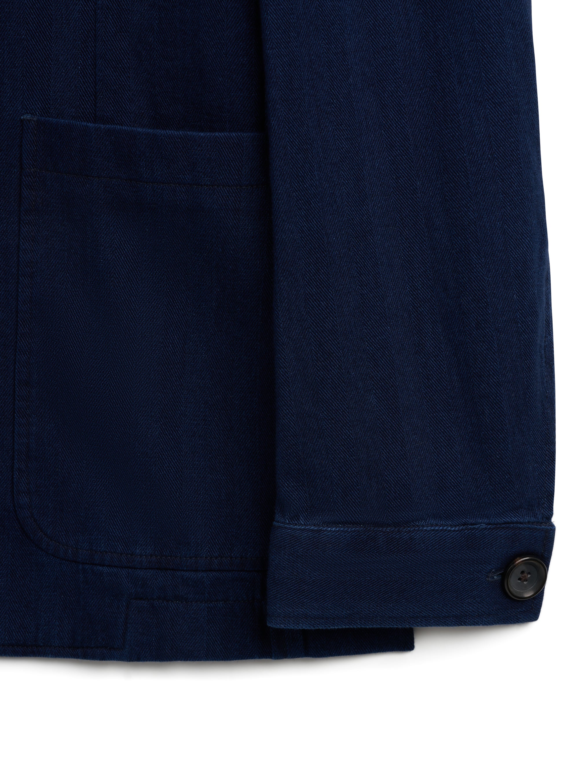 Double Breasted Jacket Faye Indigo Blue