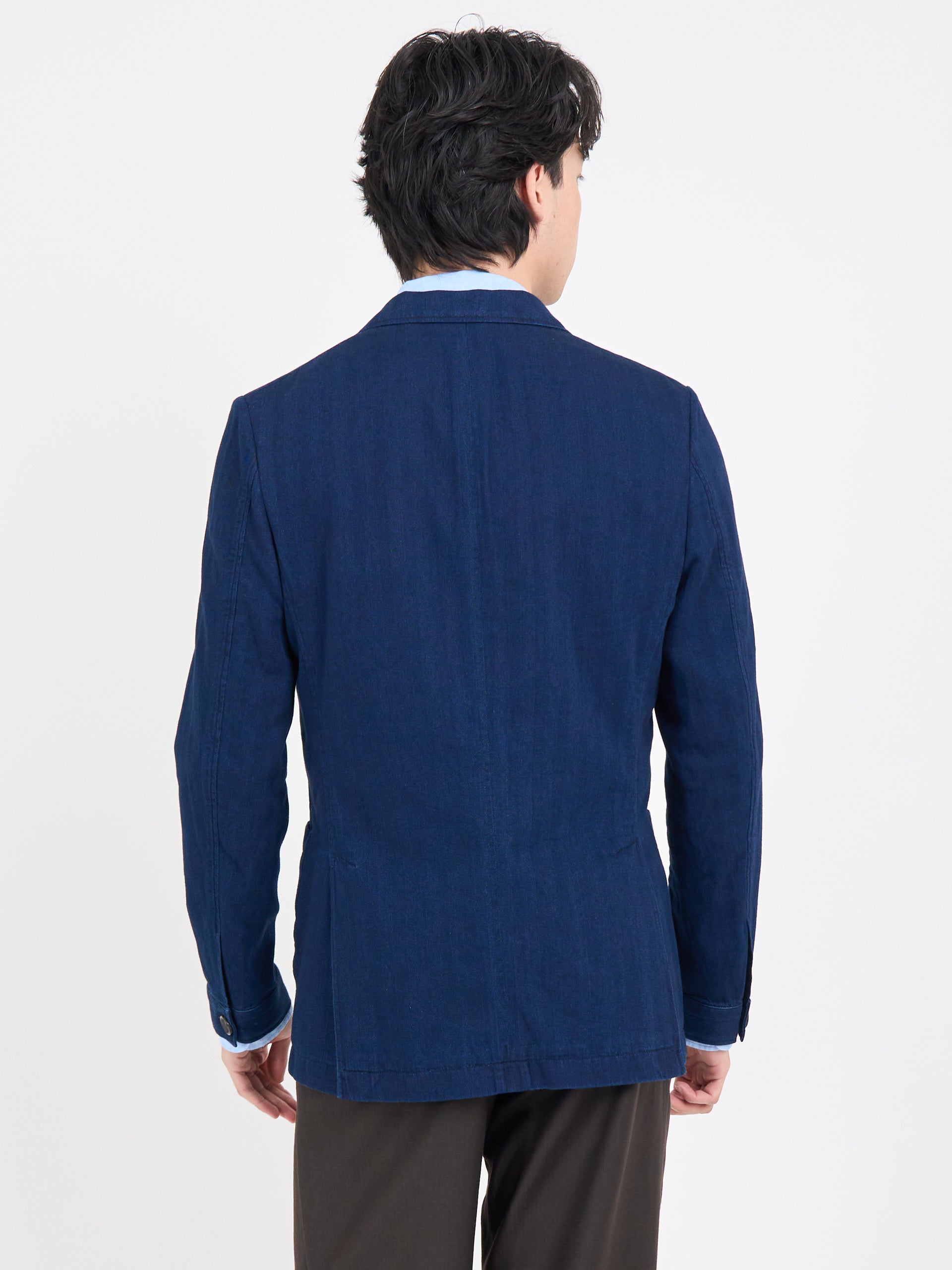 Double Breasted Jacket Faye Indigo Blue