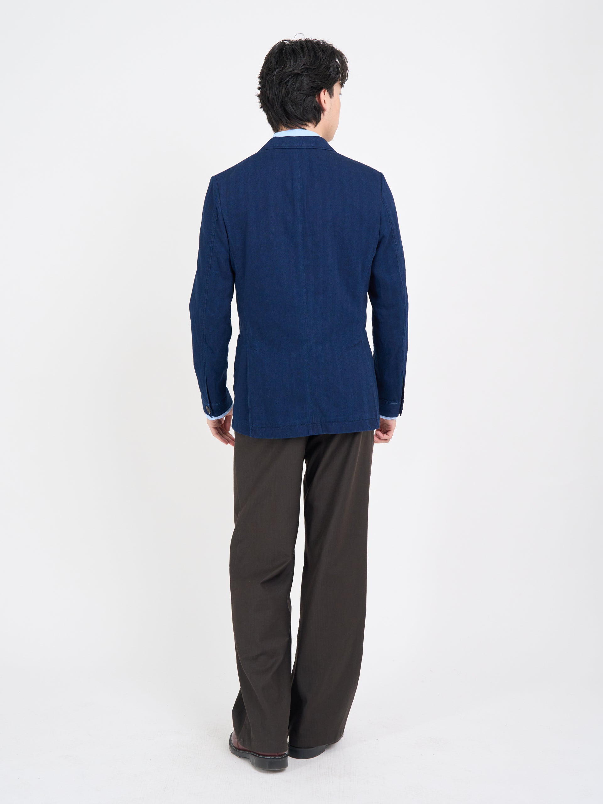 Double Breasted Jacket Faye Indigo Blue