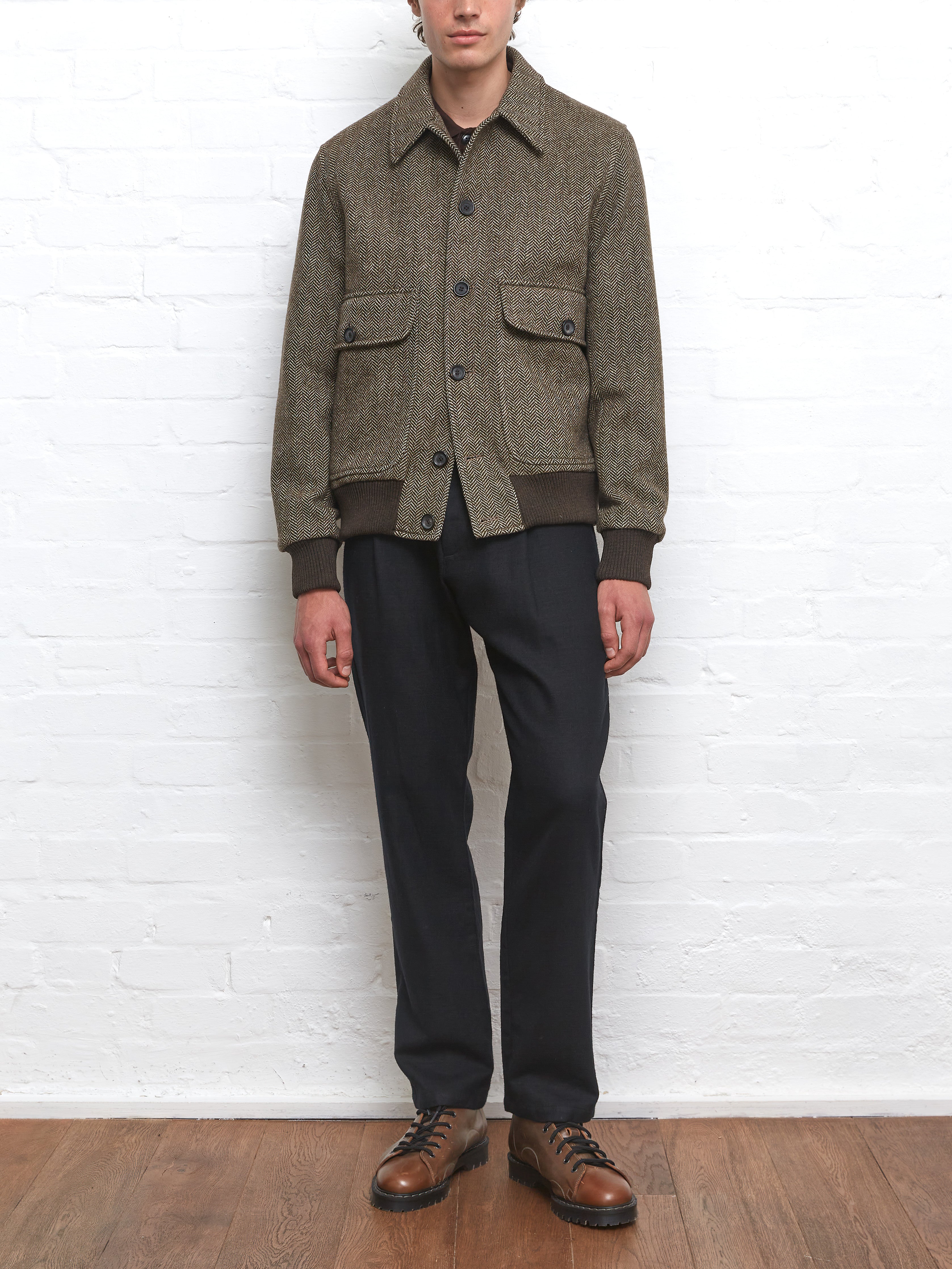 Linfield Bomber Jacket Whittaker Beige