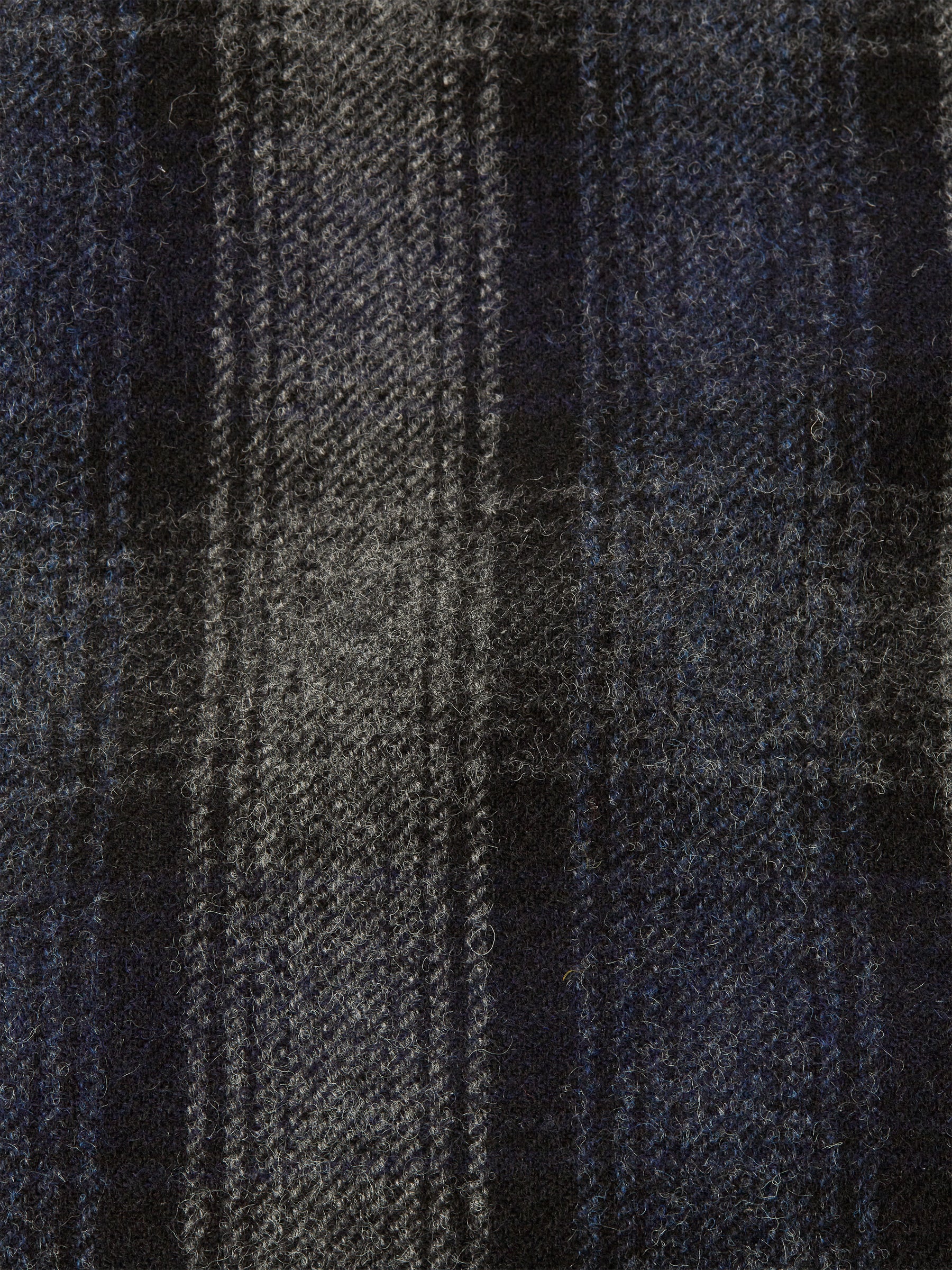 Grandpa Coat Combe Navy/Grey