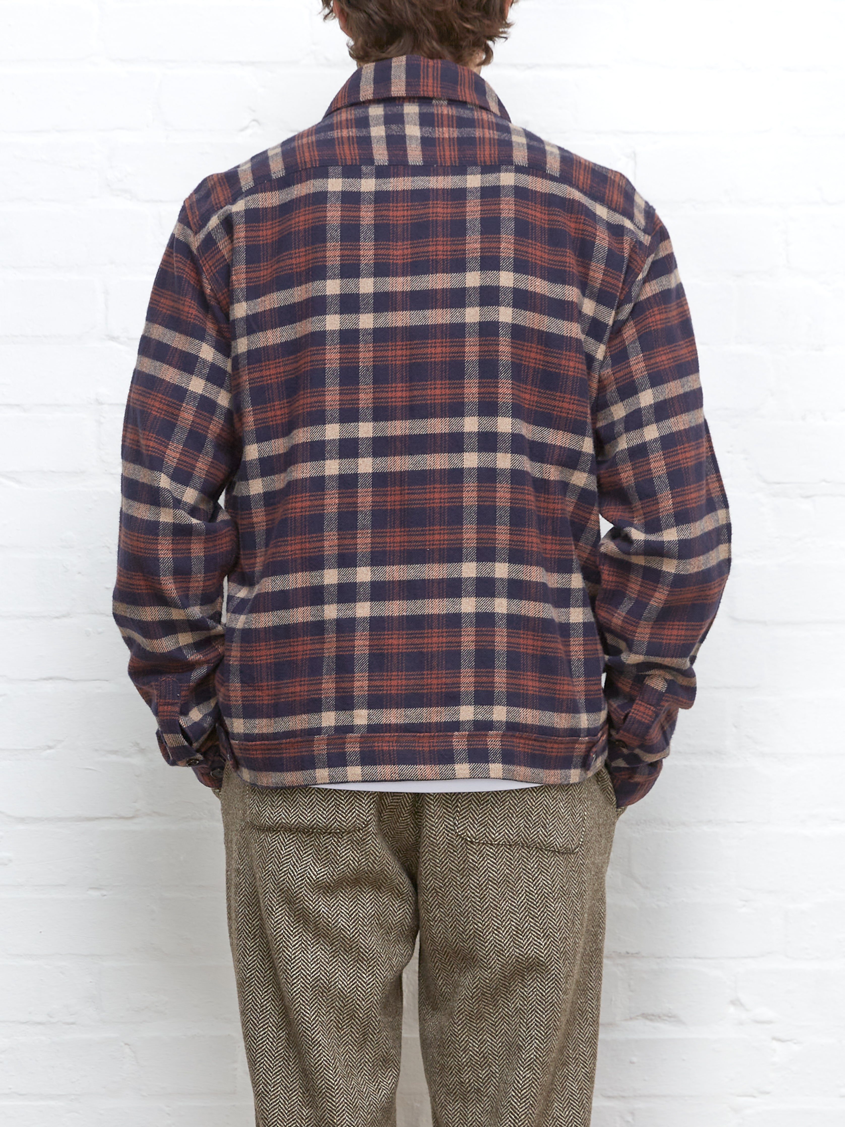 Milford Jacket Becker Navy/Beige