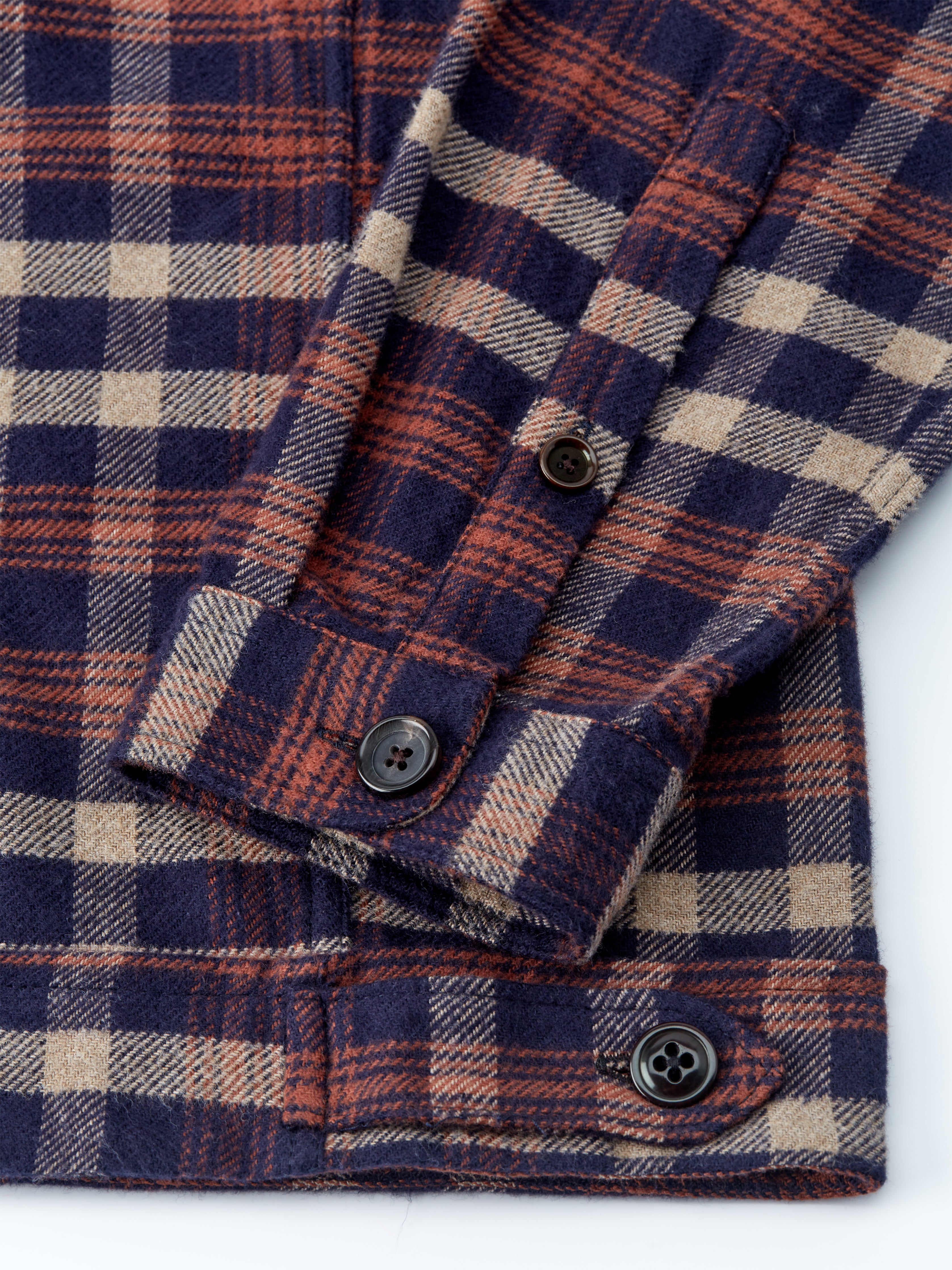 Milford Jacket Becker Navy/Beige